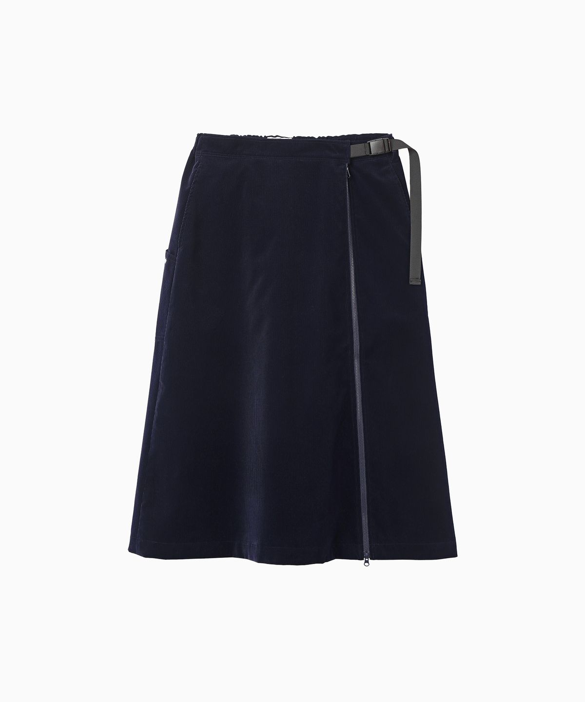 미나수(MENASOO) Menasoo Made Corduroy Two Way Long Skirt_Navy