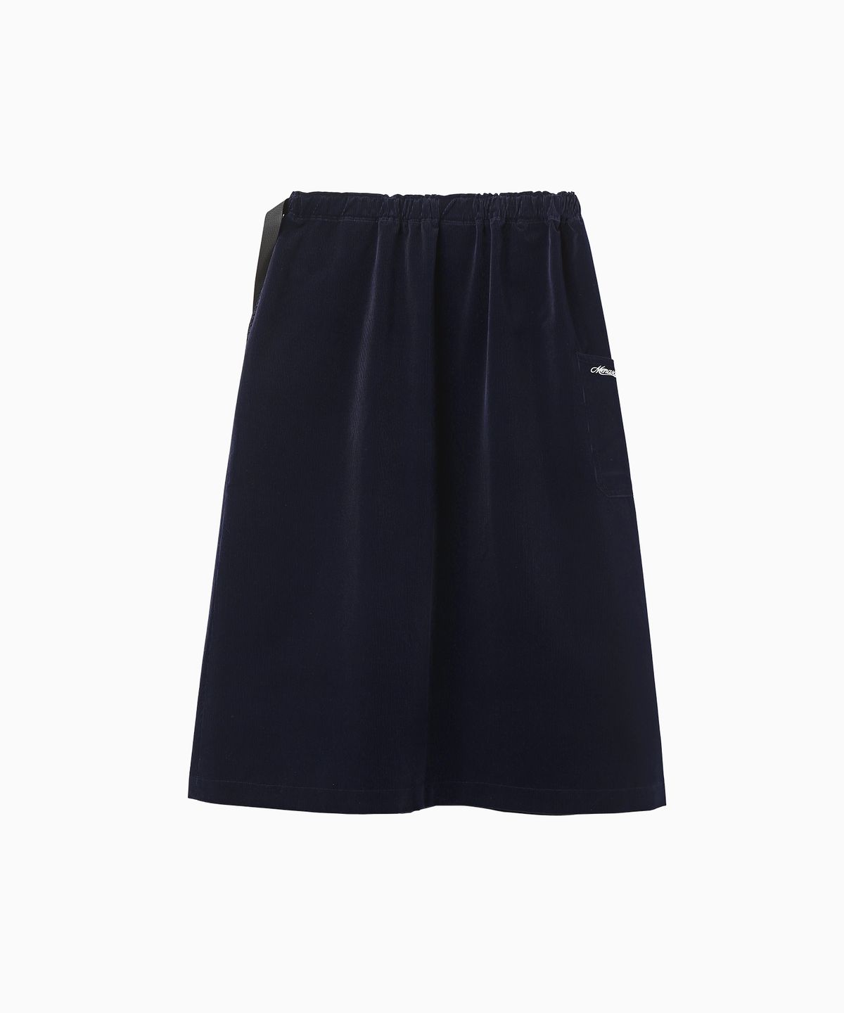 미나수(MENASOO) Menasoo Made Corduroy Two Way Long Skirt_Navy