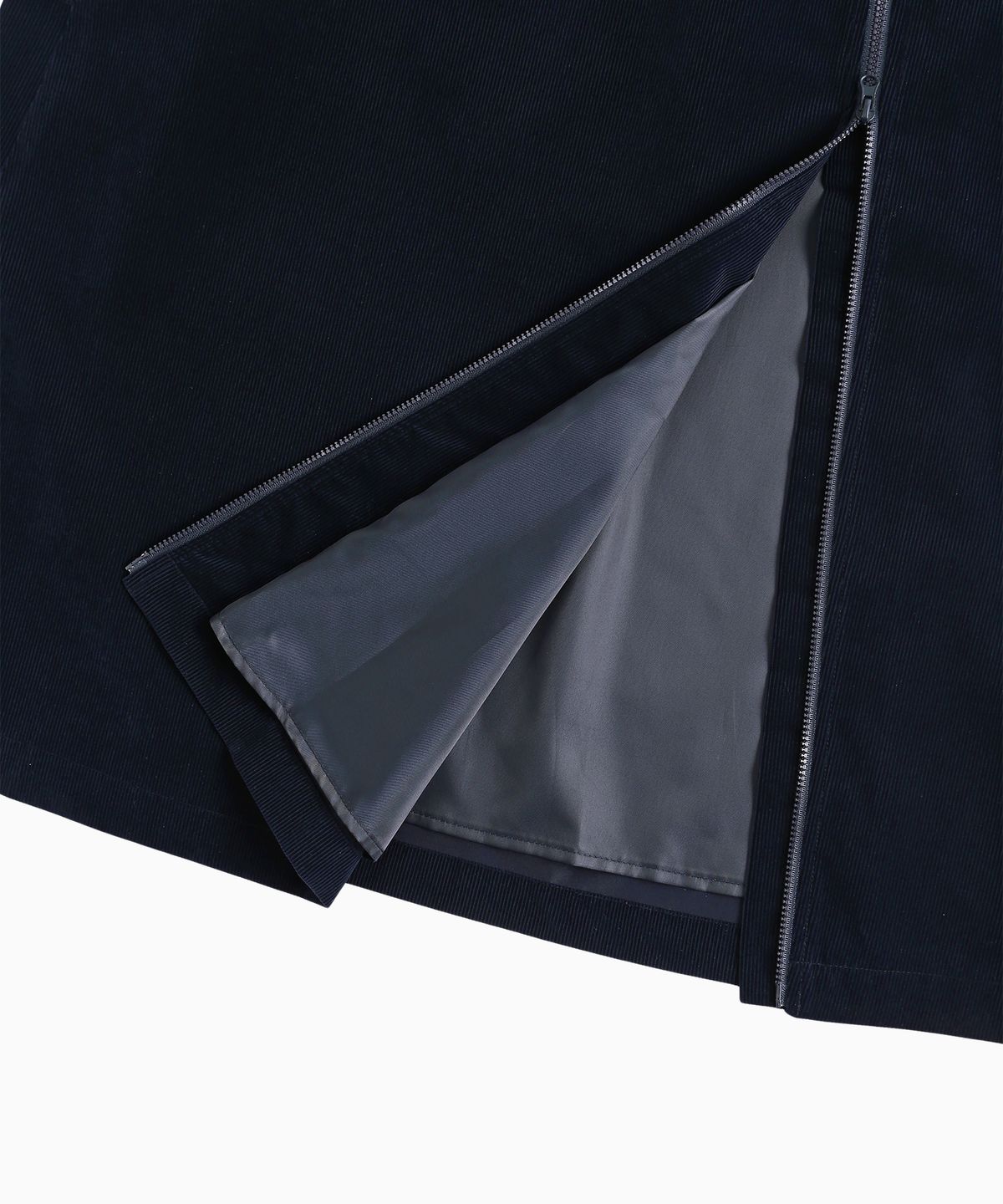 미나수(MENASOO) Menasoo Made Corduroy Two Way Long Skirt_Navy