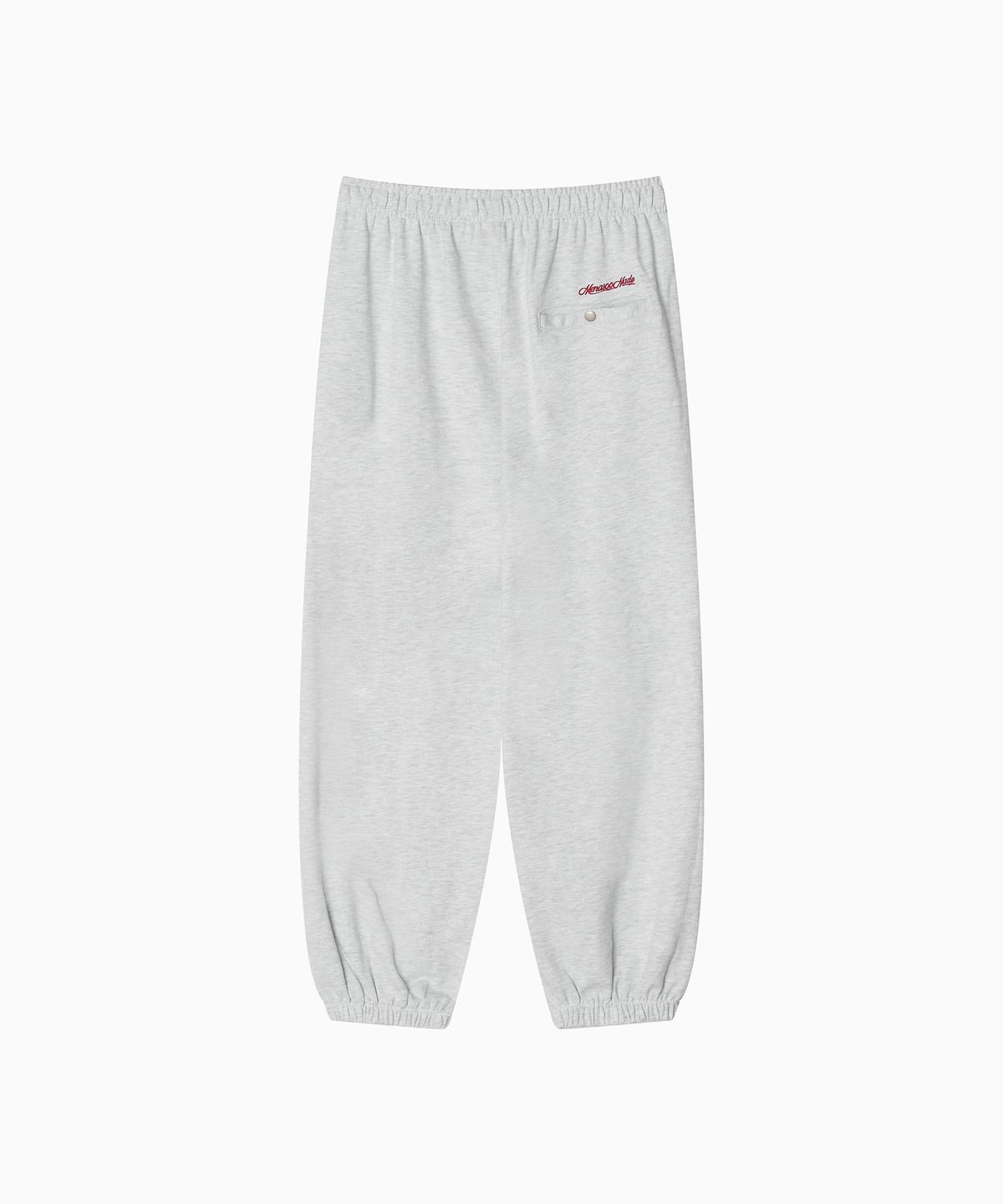 미나수(MENASOO) MNS Seoul Jogger Pants_White Melange