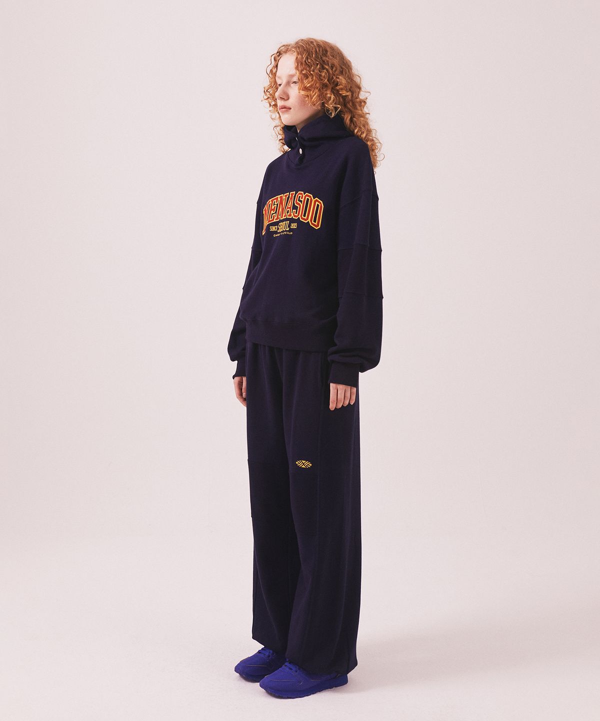 미나수(MENASOO) MNS Seoul Jogger Pants_Navy