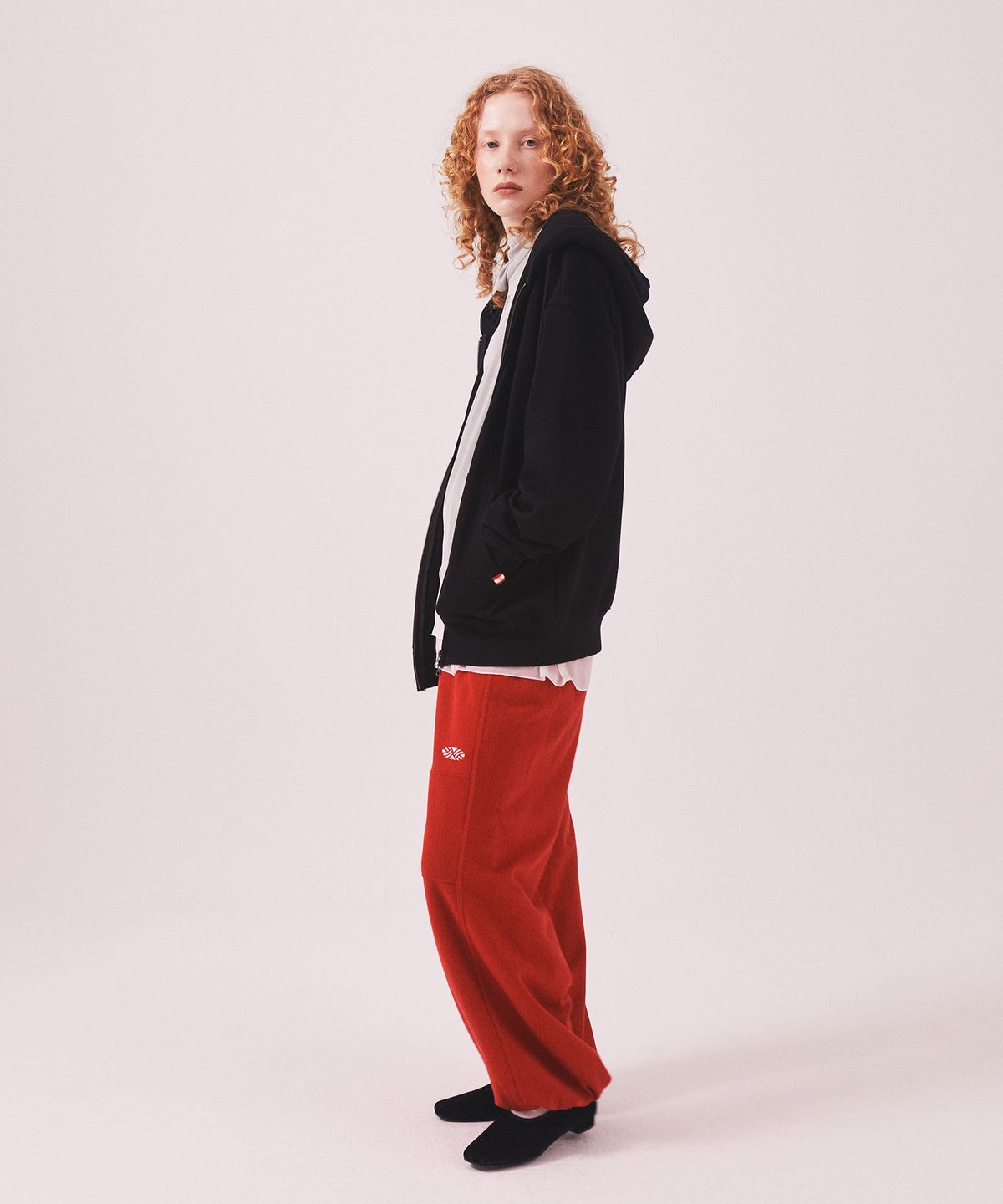 미나수(MENASOO) MNS Seoul Jogger Pants_Red