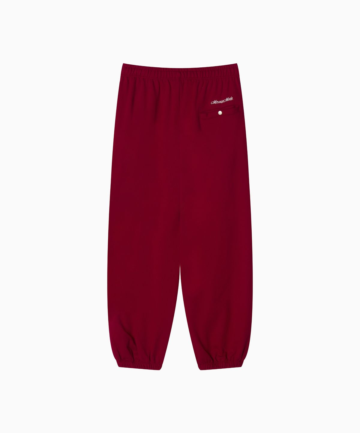 미나수(MENASOO) MNS Seoul Jogger Pants_Red
