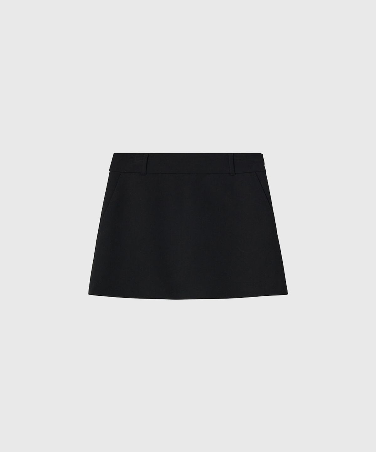 룩캐스트(LOOKAST) 시엔 미니 스커트_블랙 / SIEN MINI SKIRT_BLACK