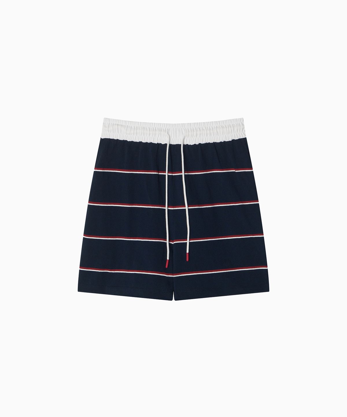 미나수(MENASOO) MNS Striped Cotton Half Pants_Navy