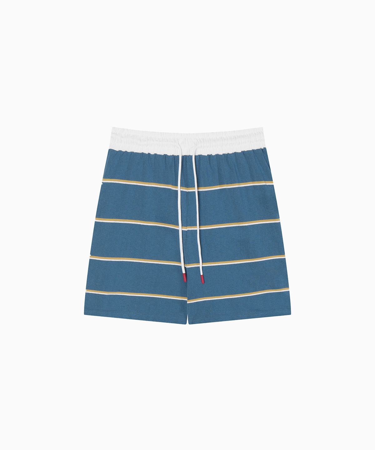 미나수(MENASOO) MNS Striped Cotton Half Pants_Blue