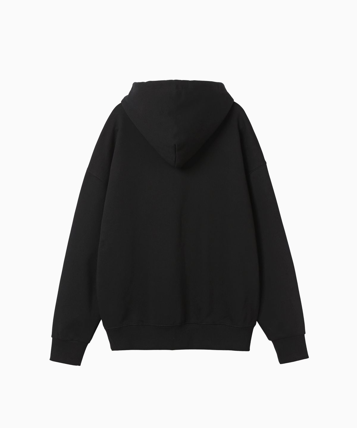 미나수(MENASOO) For Rest Run Basic Hoodie_Black