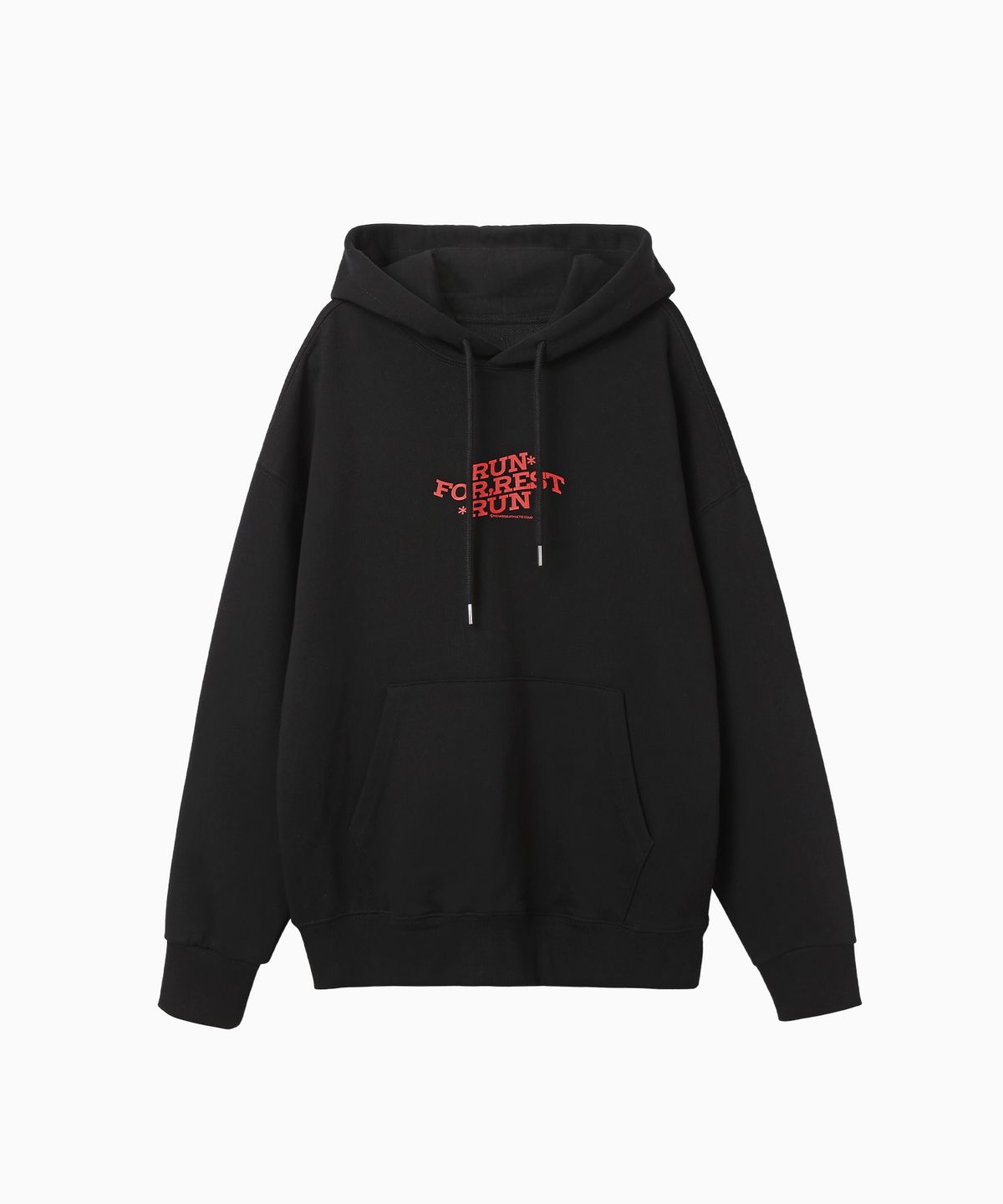 미나수(MENASOO) For Rest Run Basic Hoodie_Black