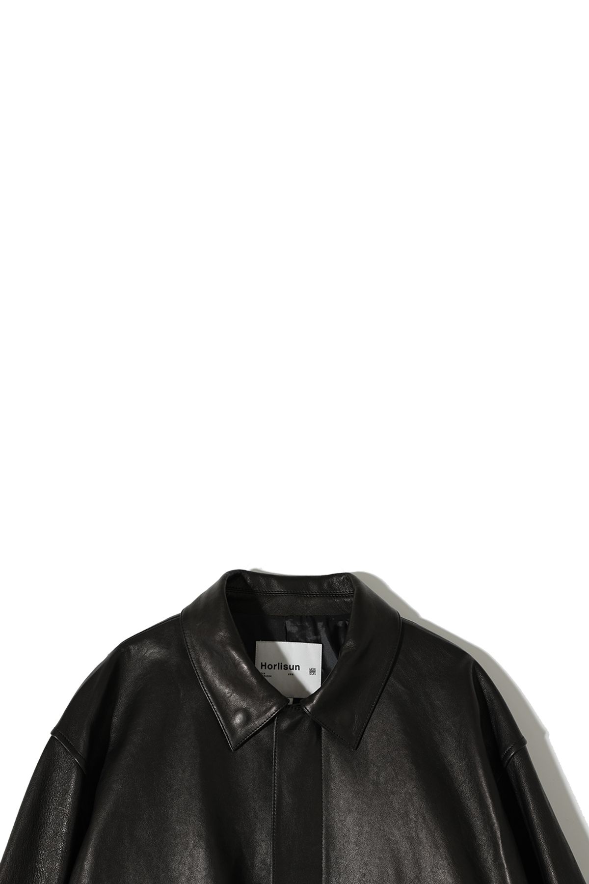 홀리선(HORLISUN) Maverick A-2 Leather Jacket Black