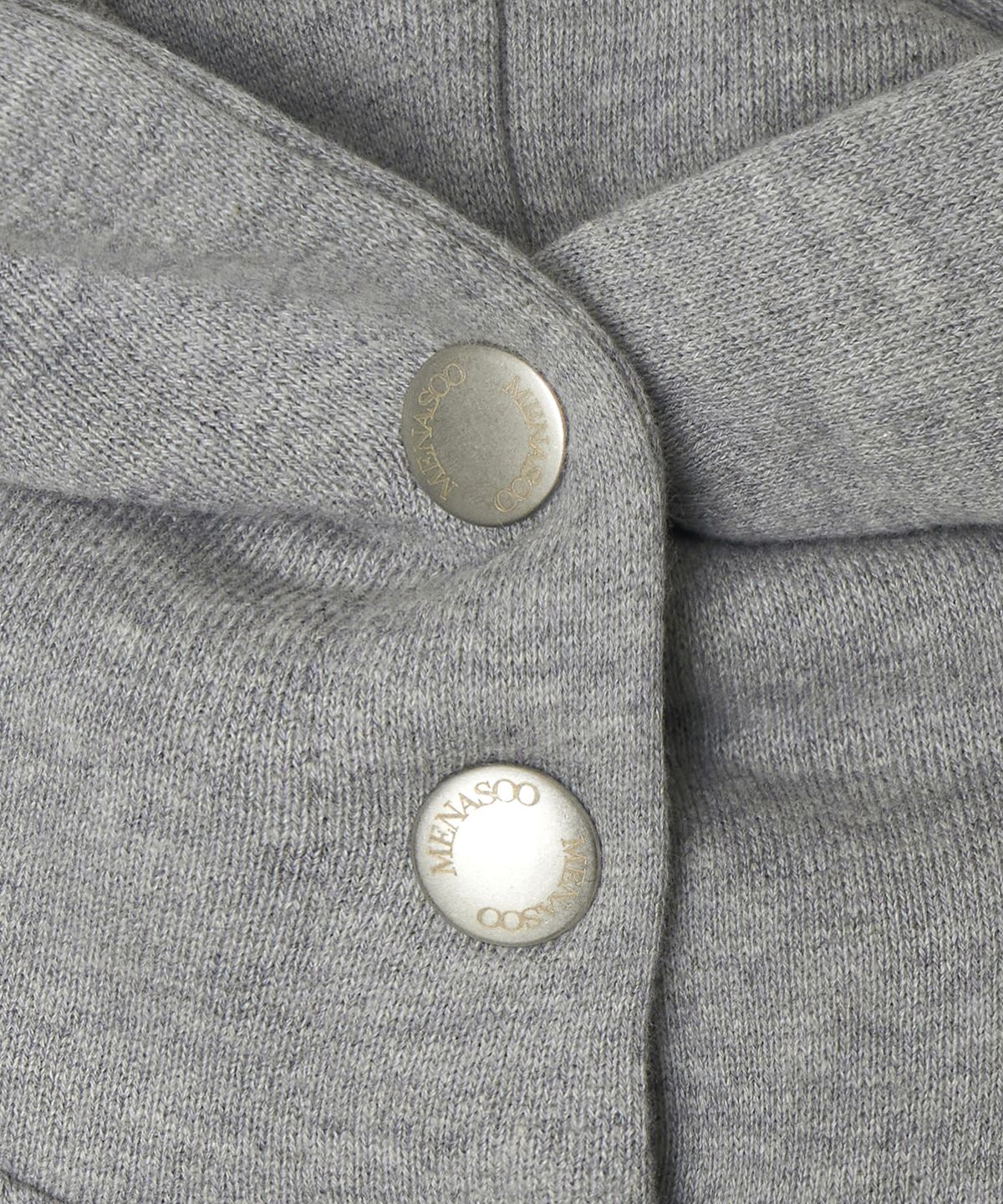 미나수(MENASOO) MNS Seoul Hoodie_Gray Melange