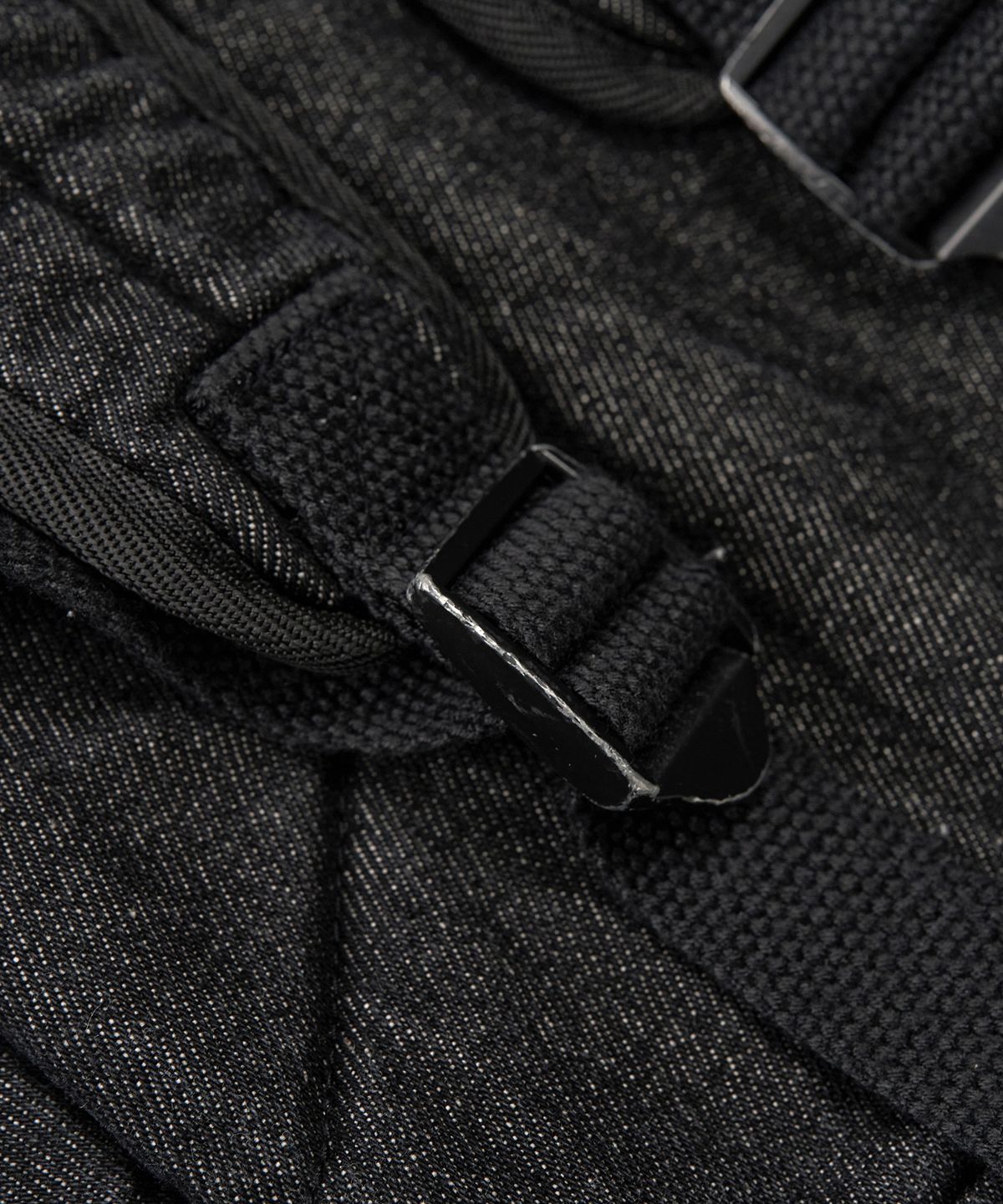 토피(TOFFEE) 데님 백팩 (BLACK)