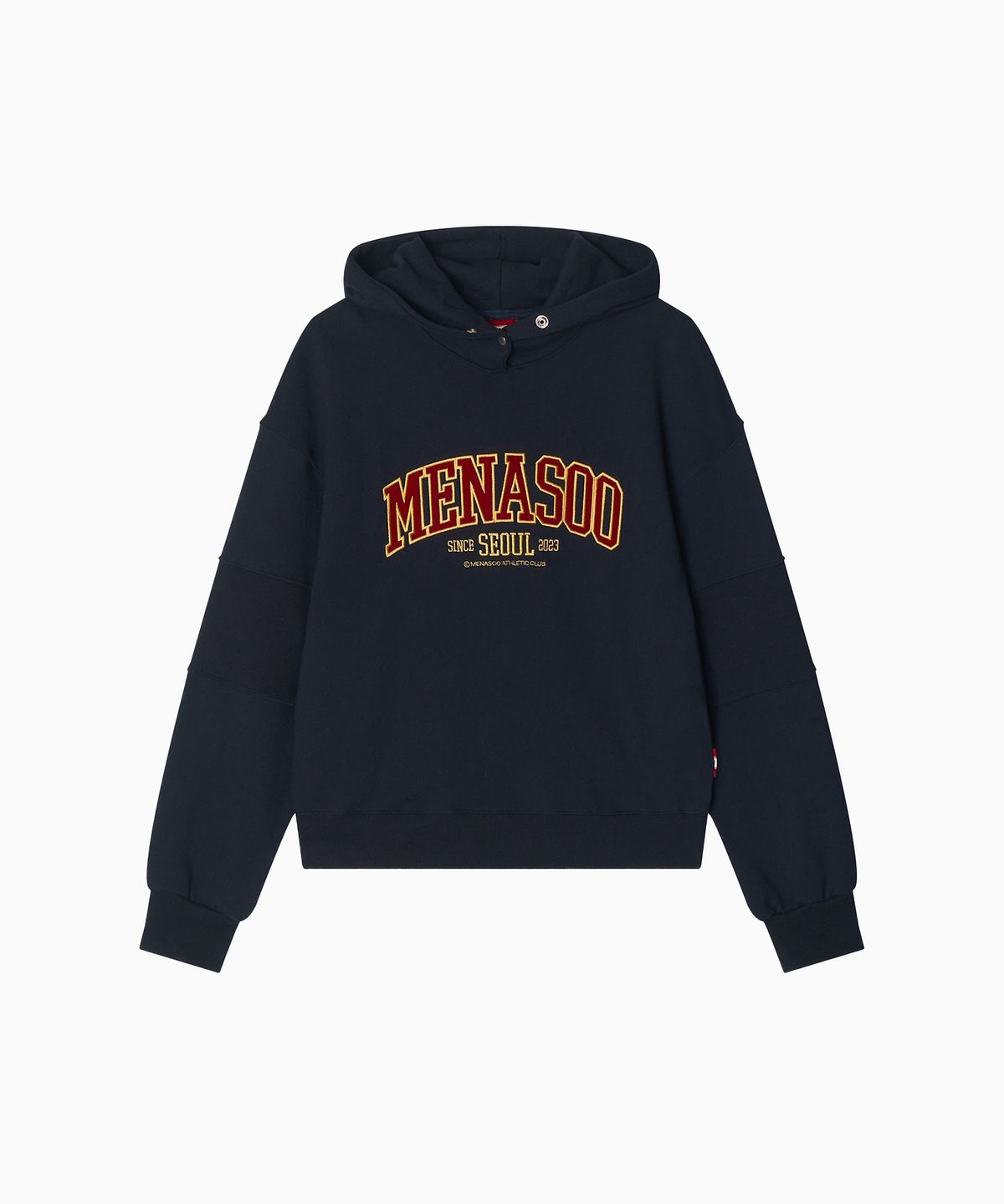 미나수(MENASOO) MNS Seoul Hoodie_Navy