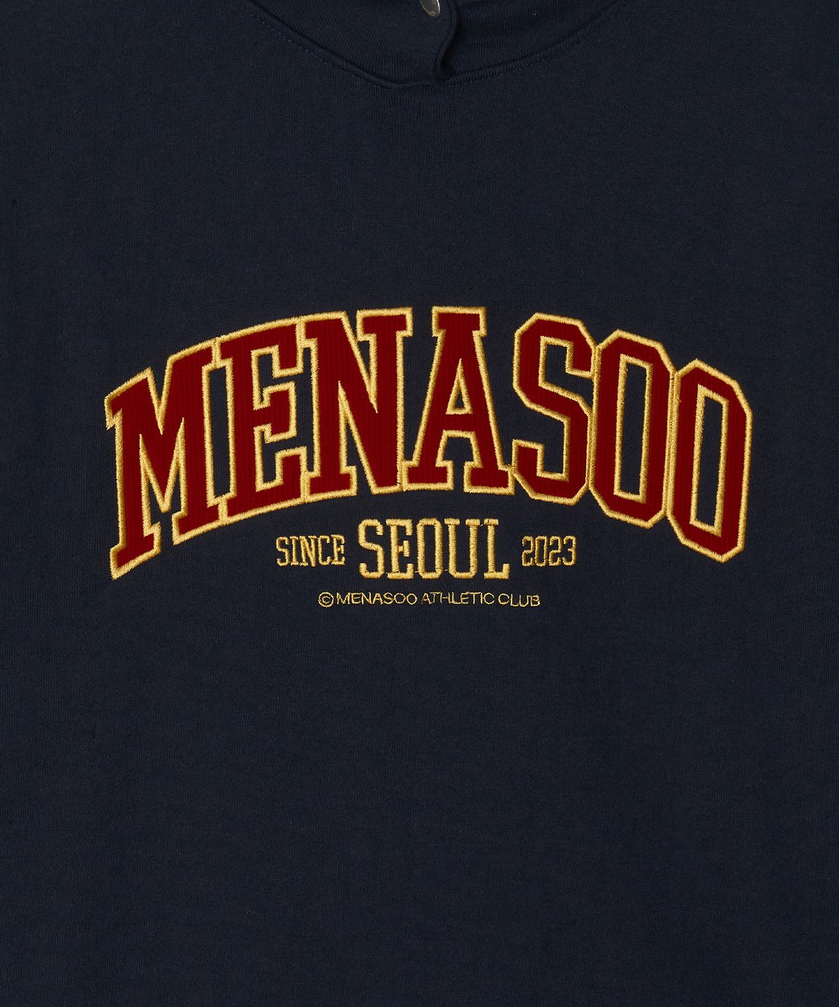 미나수(MENASOO) MNS Seoul Hoodie_Navy