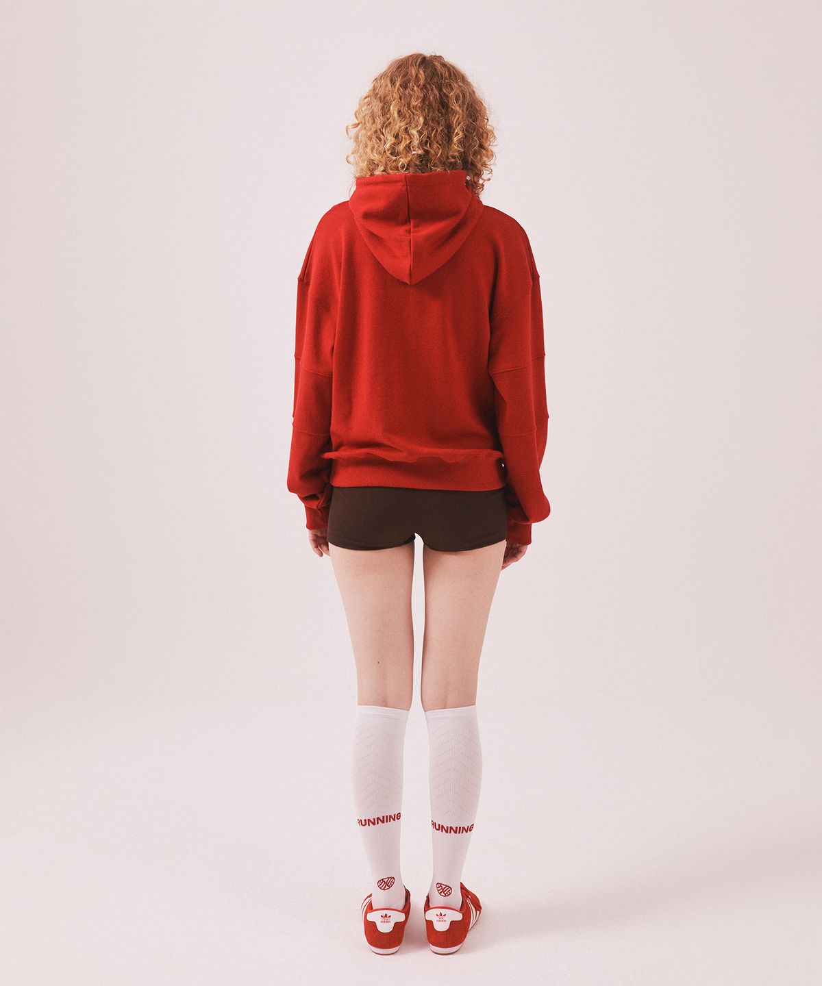 미나수(MENASOO) MNS Seoul Hoodie_Red