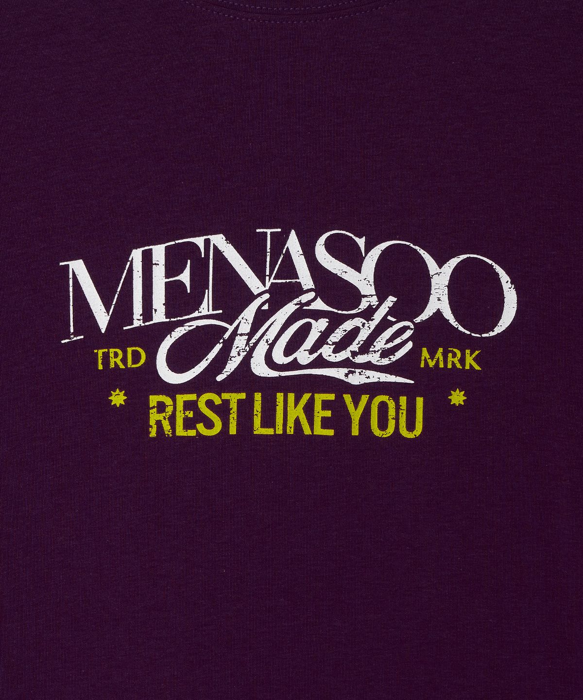 미나수(MENASOO) MNS Soft Fitted Long T Shirt_Purple