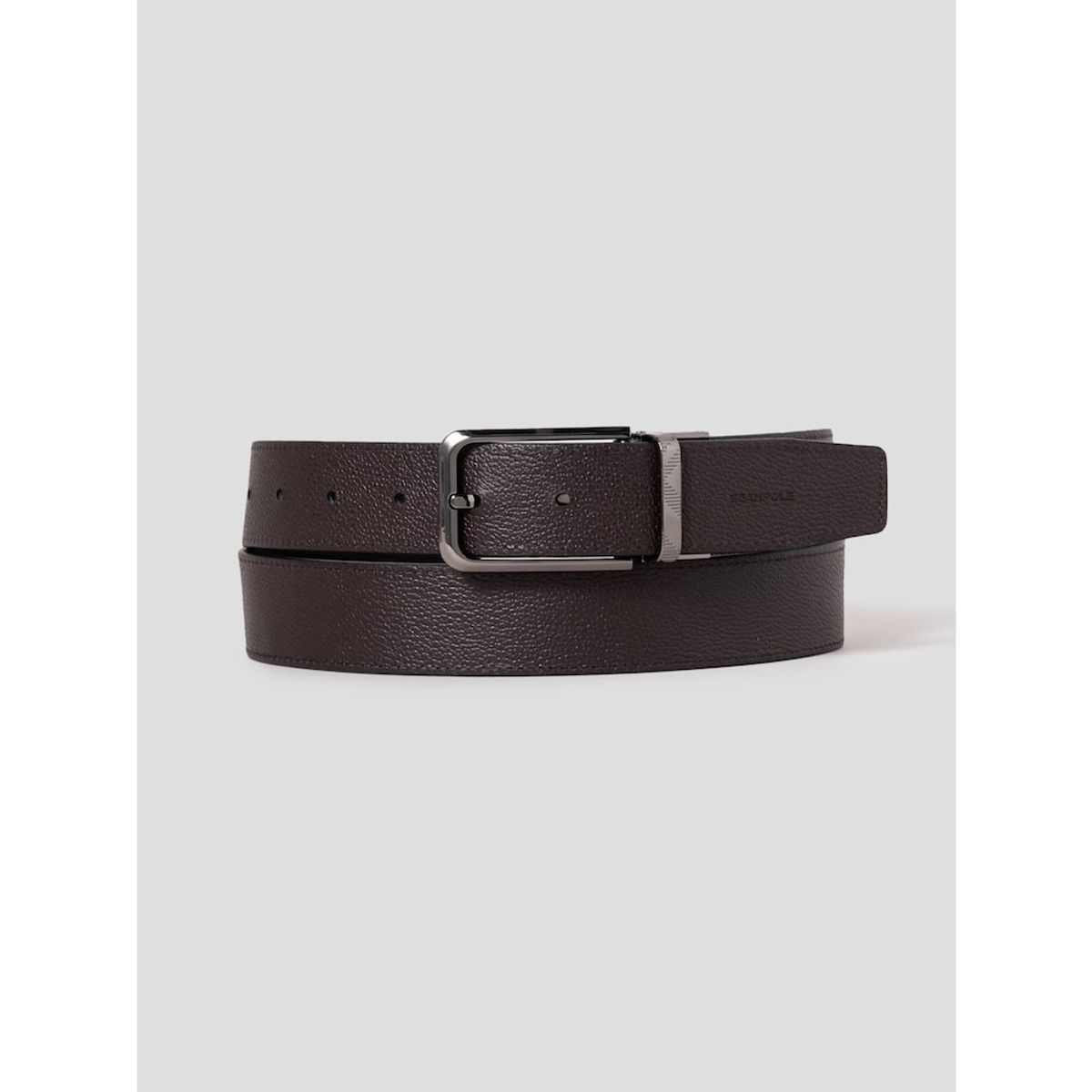 빈폴 액세서리(BEANPOLE ACCESSORY) 리버시블 사각 버클 벨트  블랙