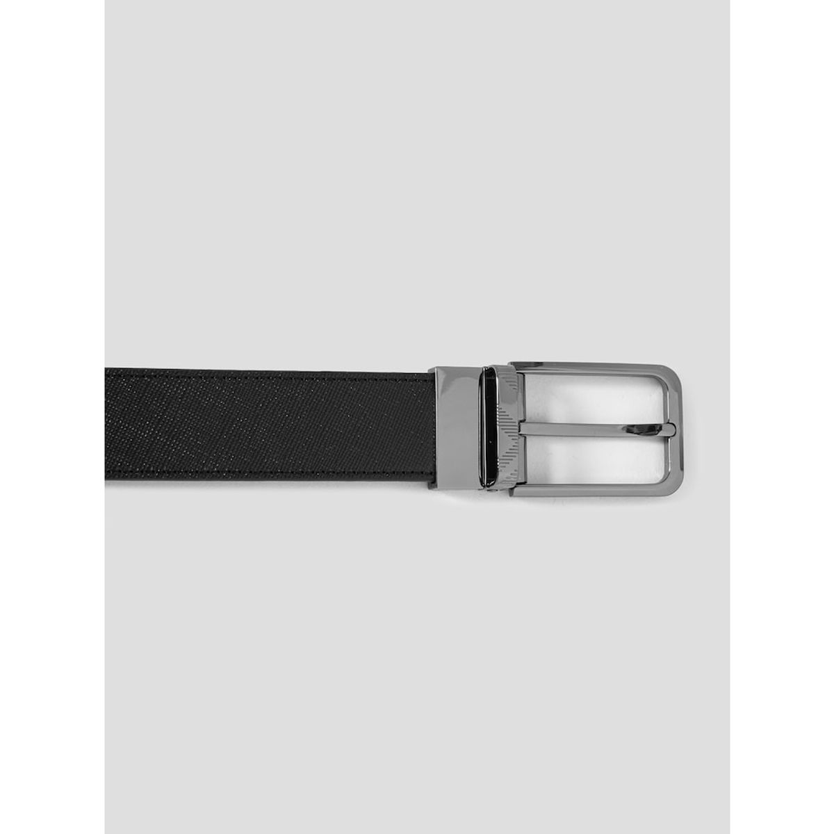 빈폴 액세서리(BEANPOLE ACCESSORY) 리버시블 사각 버클 벨트  블랙