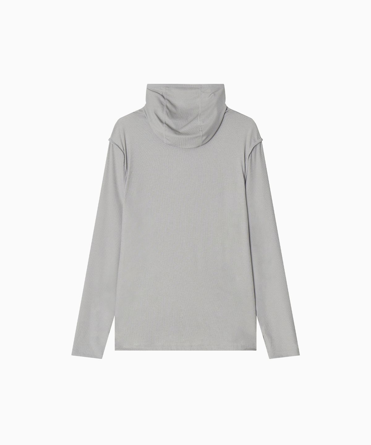 미나수(MENASOO) MNS Running Highneck Hoodie_Gray