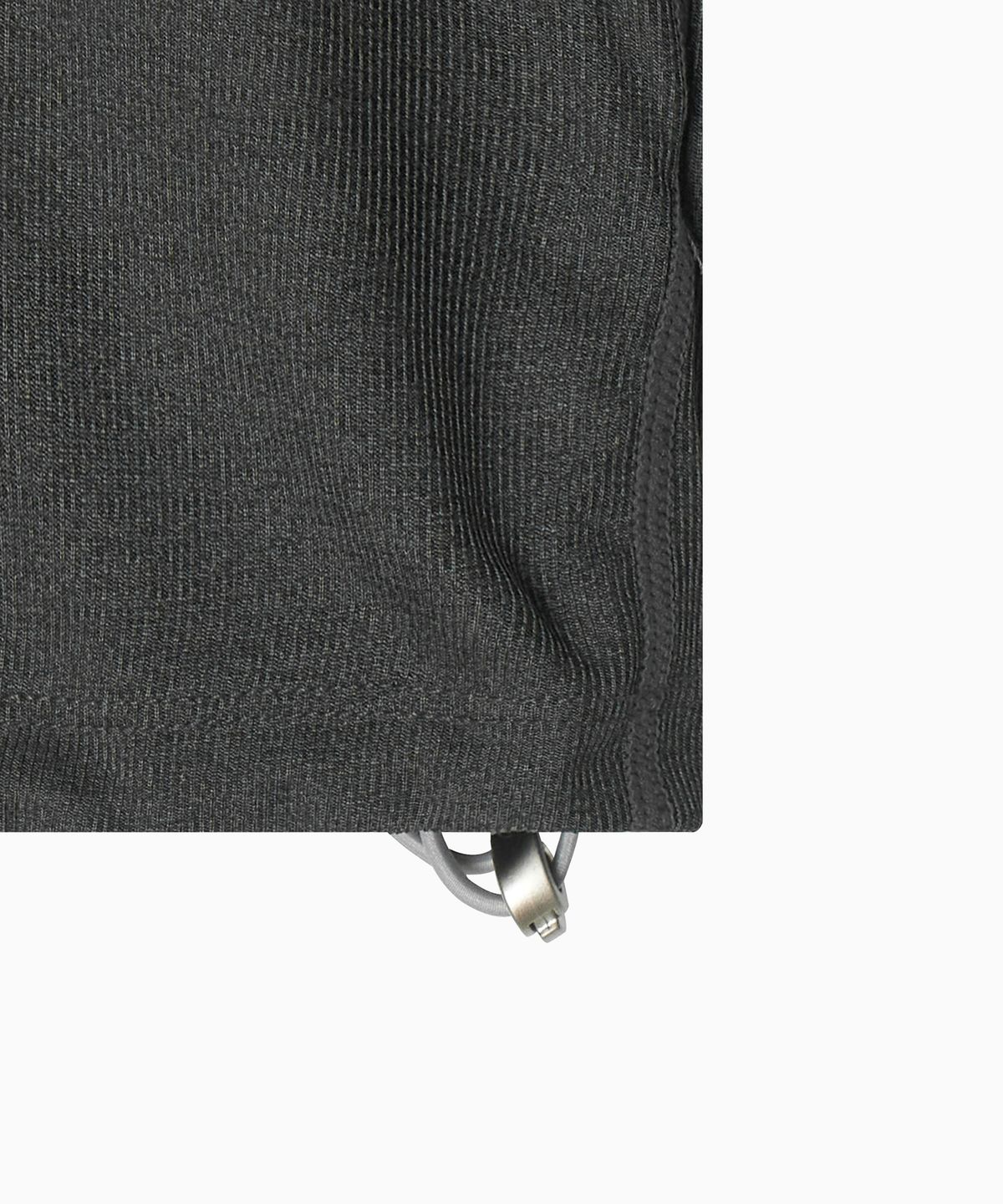 미나수(MENASOO) MNS Running Highneck Hoodie_Charcoal