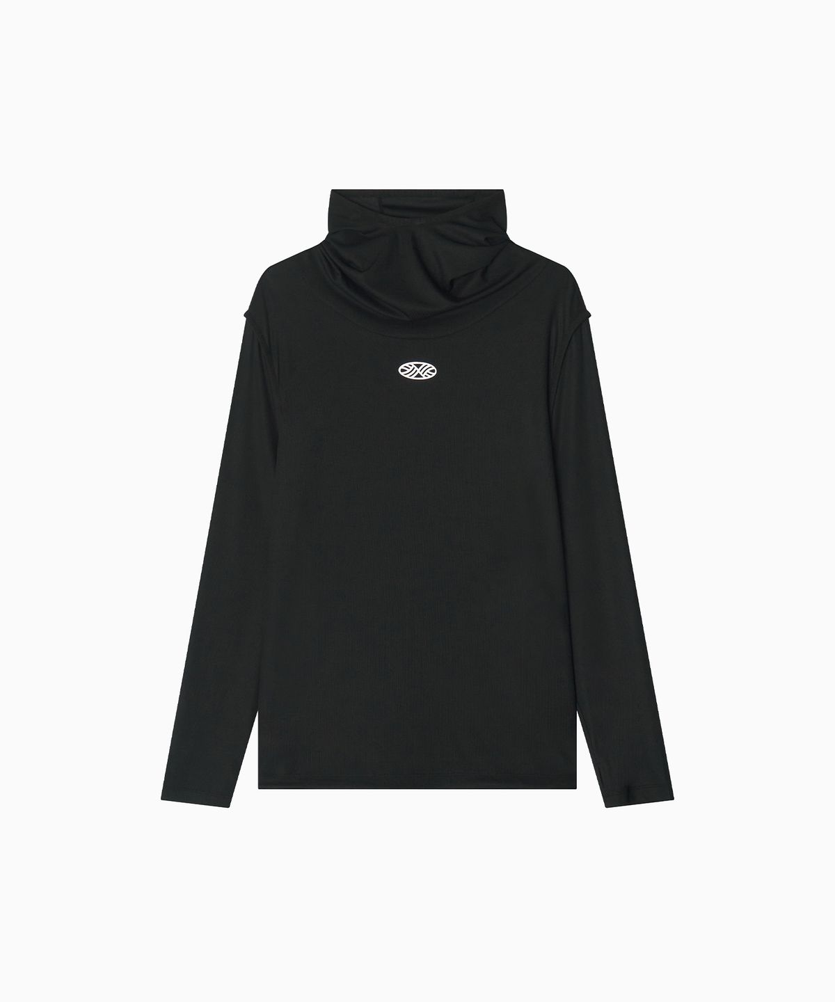 미나수(MENASOO) MNS Running Highneck Hoodie_Black