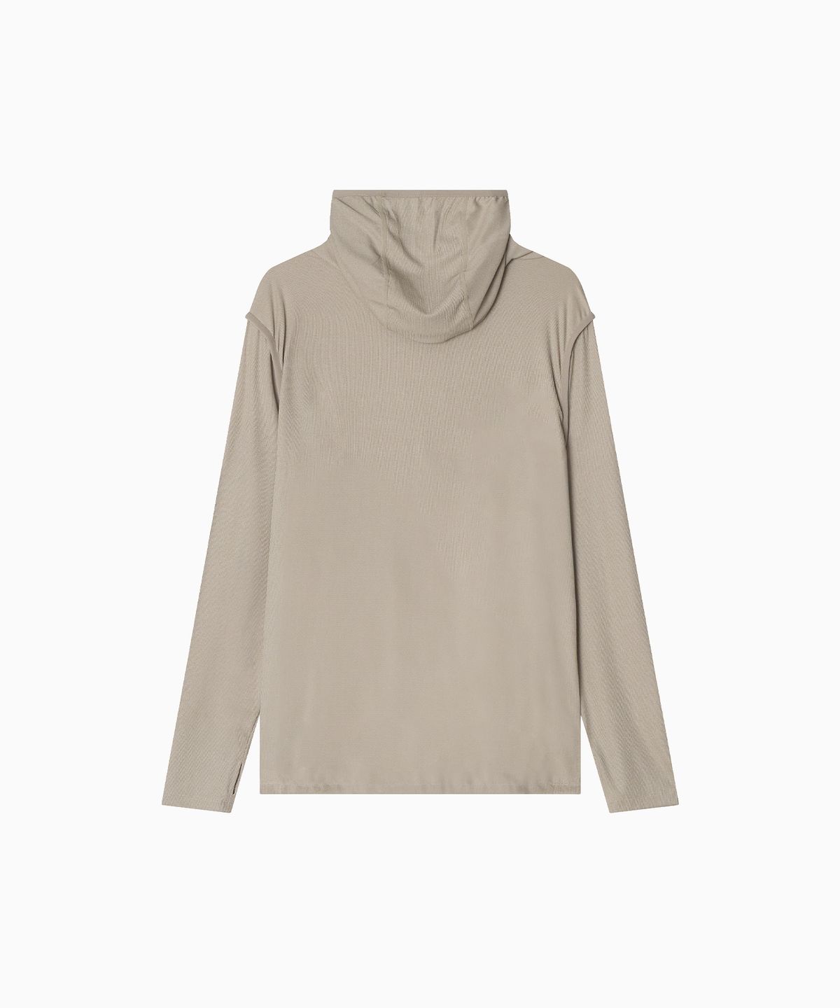 미나수(MENASOO) MNS Running Highneck Hoodie_Beige