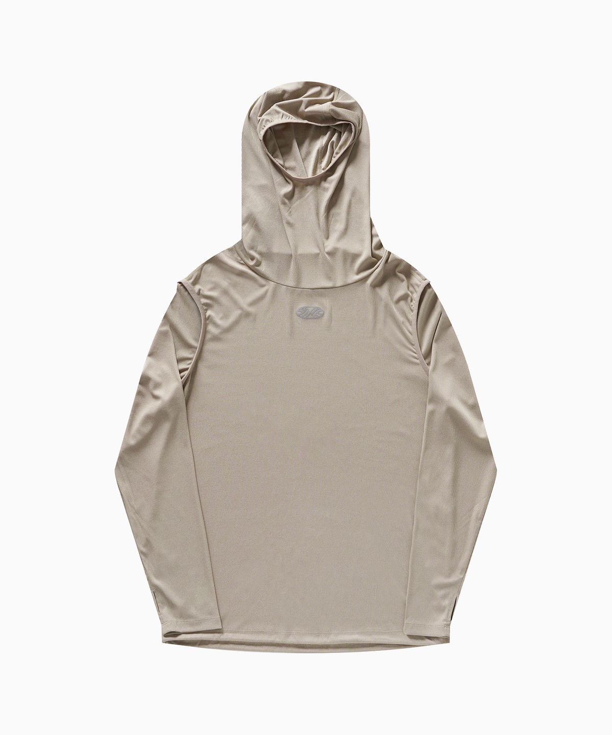 미나수(MENASOO) MNS Running Highneck Hoodie_Beige