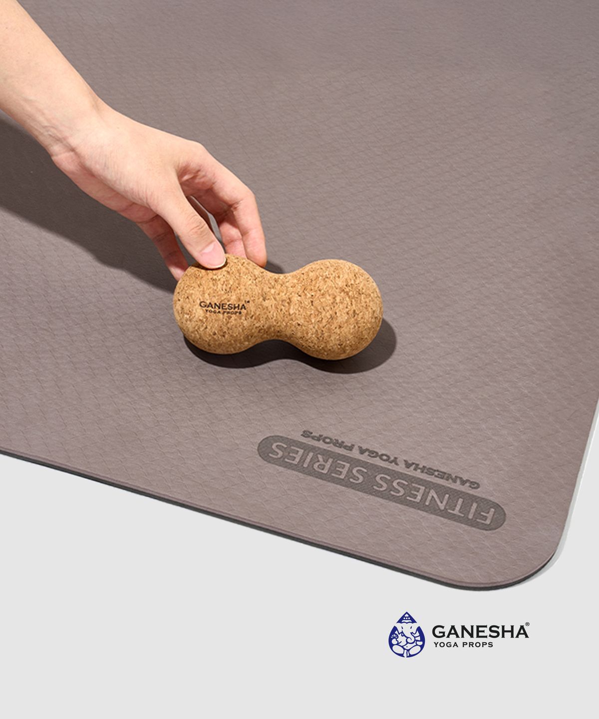 가네샤 요가 프랍스(GANESHA YOGA PROPS) 가네샤 코르크 마사지볼 듀얼 스탠다드