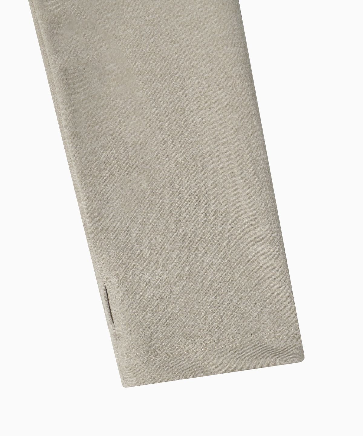 미나수(MENASOO) Stretch Layered T Shirt_Beige