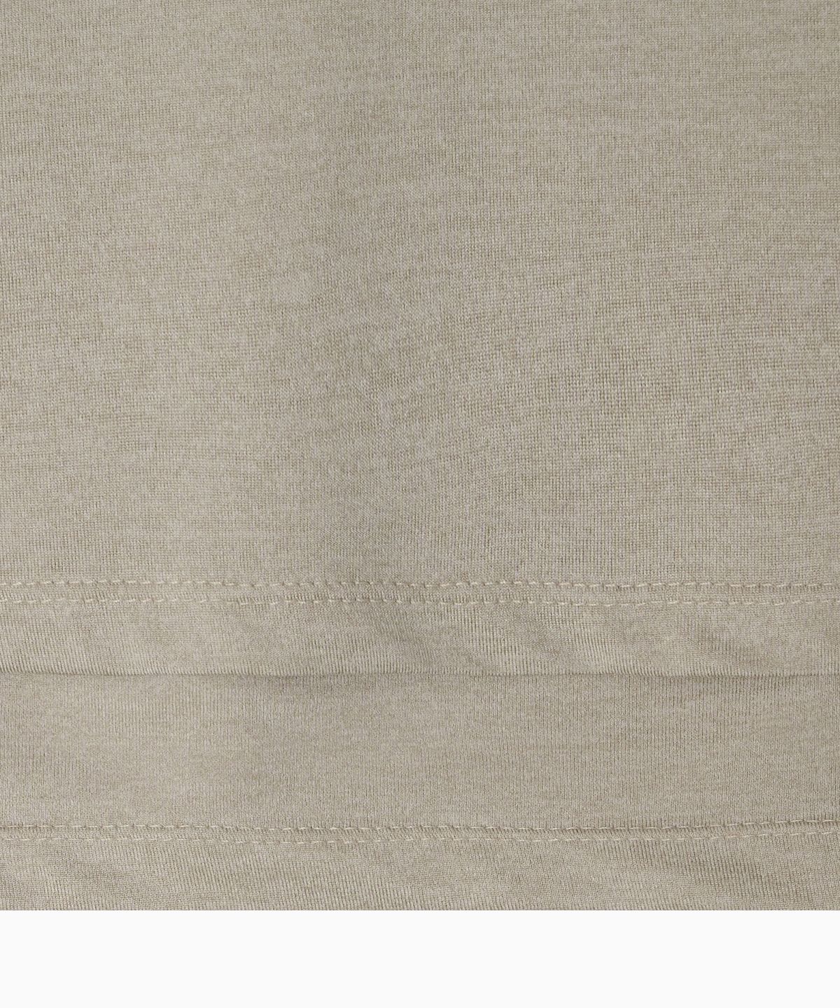미나수(MENASOO) Stretch Layered T Shirt_Beige