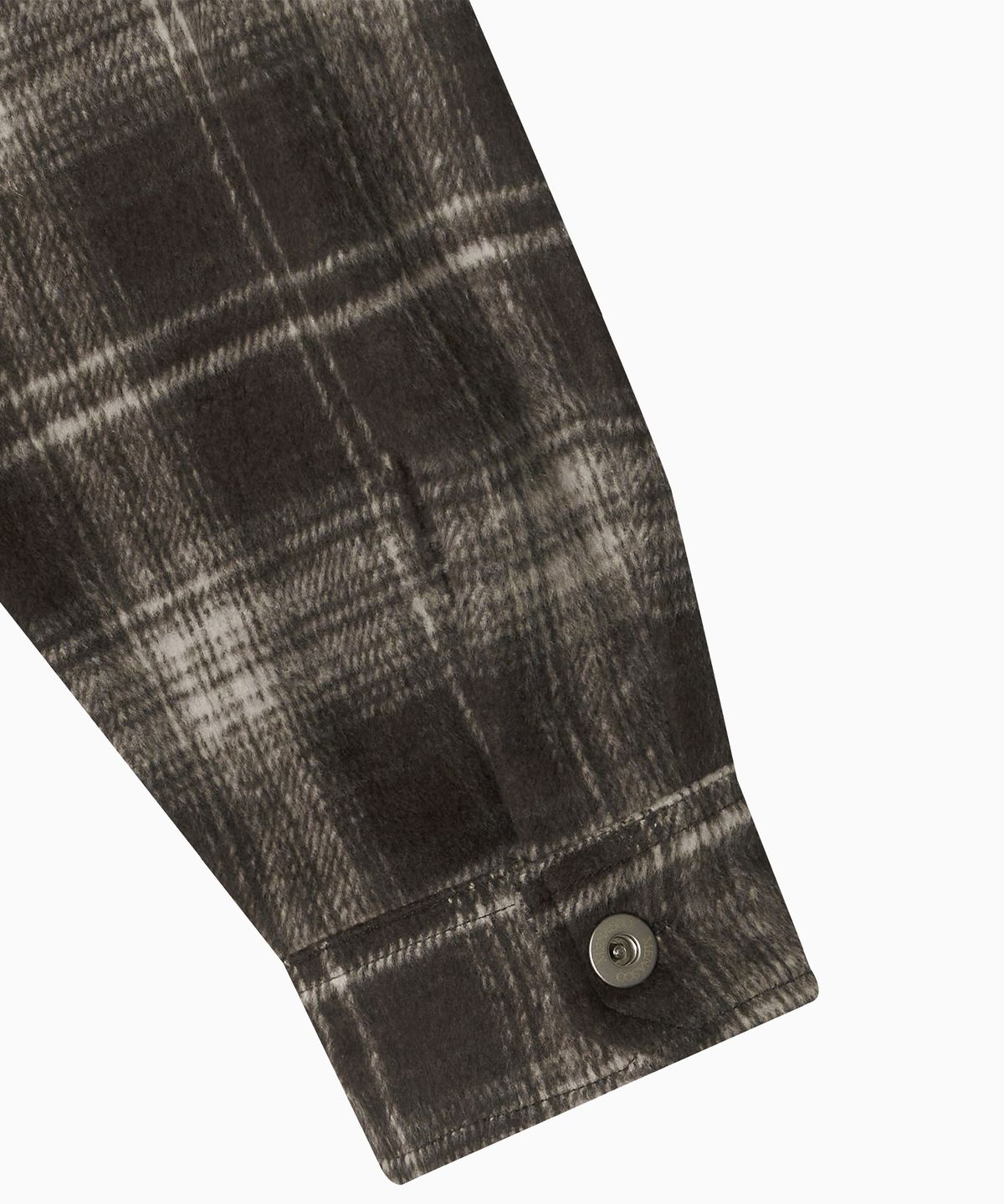 미나수(MENASOO) MNS Classic Check Oversized Shirt Jacket_Brown