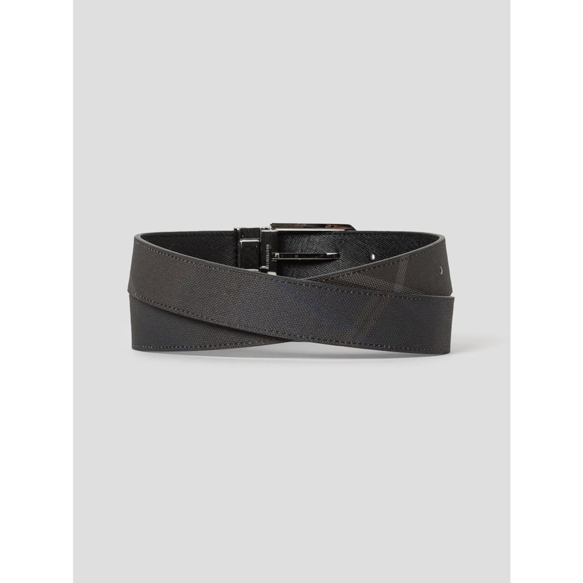 빈폴 액세서리(BEANPOLE ACCESSORY) 리버시블 사각 버클 벨트  브라운