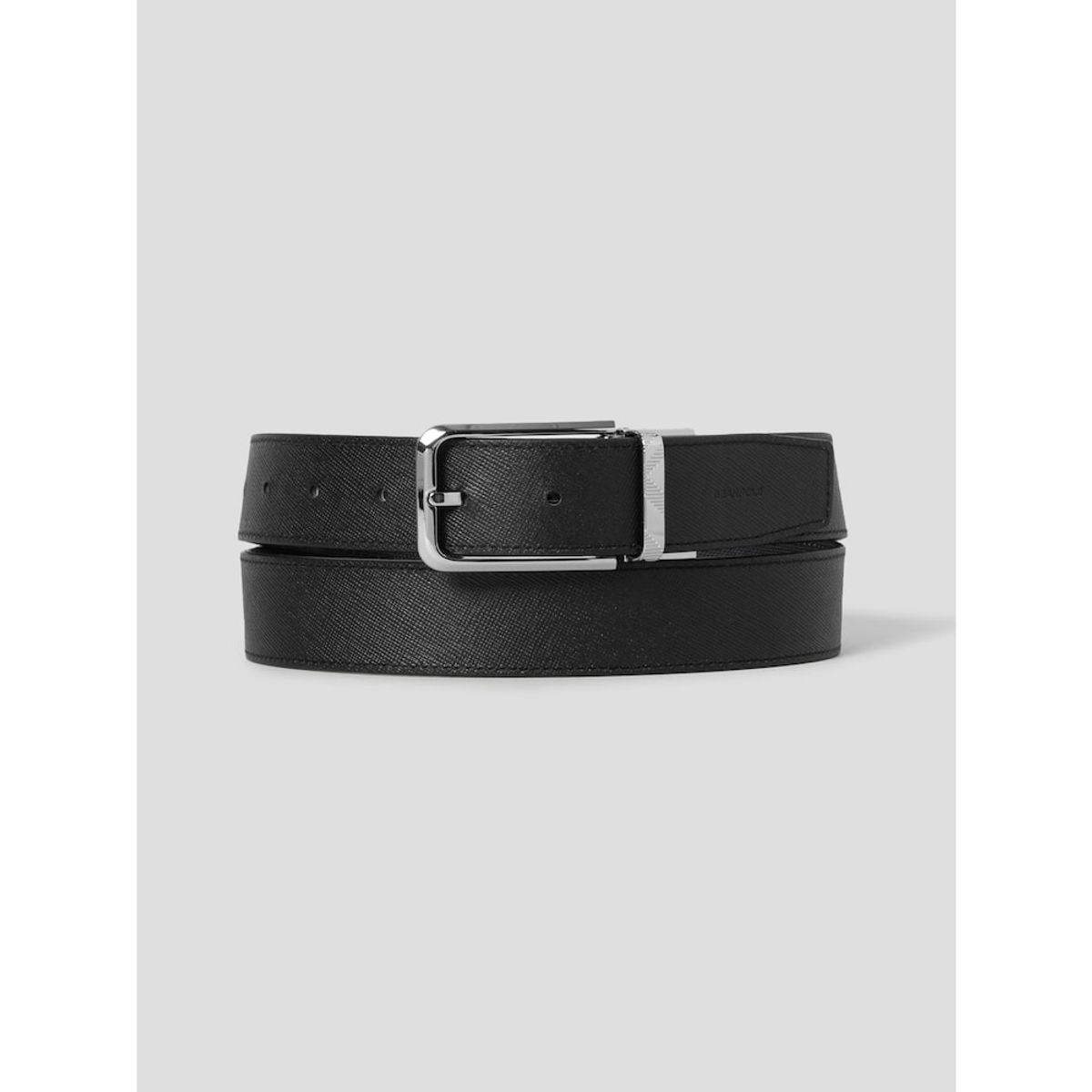 빈폴 액세서리(BEANPOLE ACCESSORY) 리버시블 사각 버클 벨트  브라운