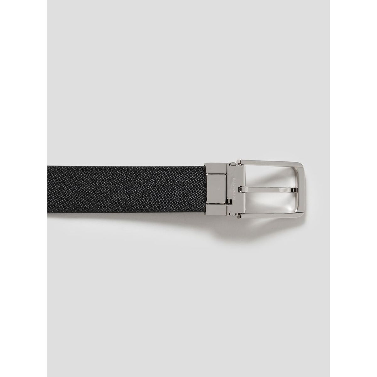 빈폴 액세서리(BEANPOLE ACCESSORY) 리버시블 사각 버클 벨트  브라운