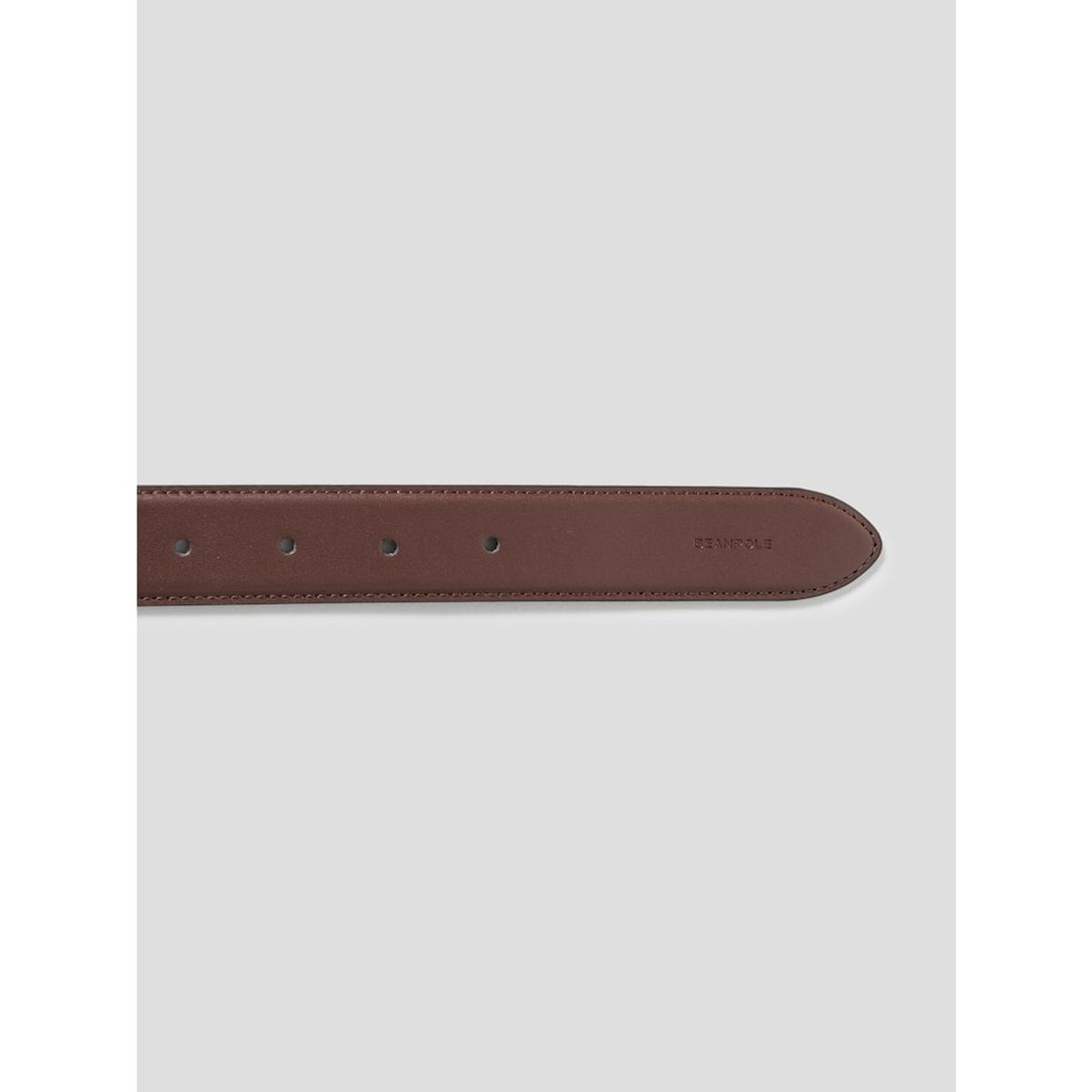 빈폴 액세서리(BEANPOLE ACCESSORY) 리버시블 사각 버클 벨트   브라운