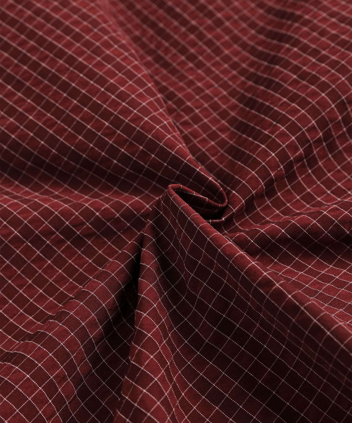 미나수(MENASOO) MNS Classic Check Jacket_Burgundy