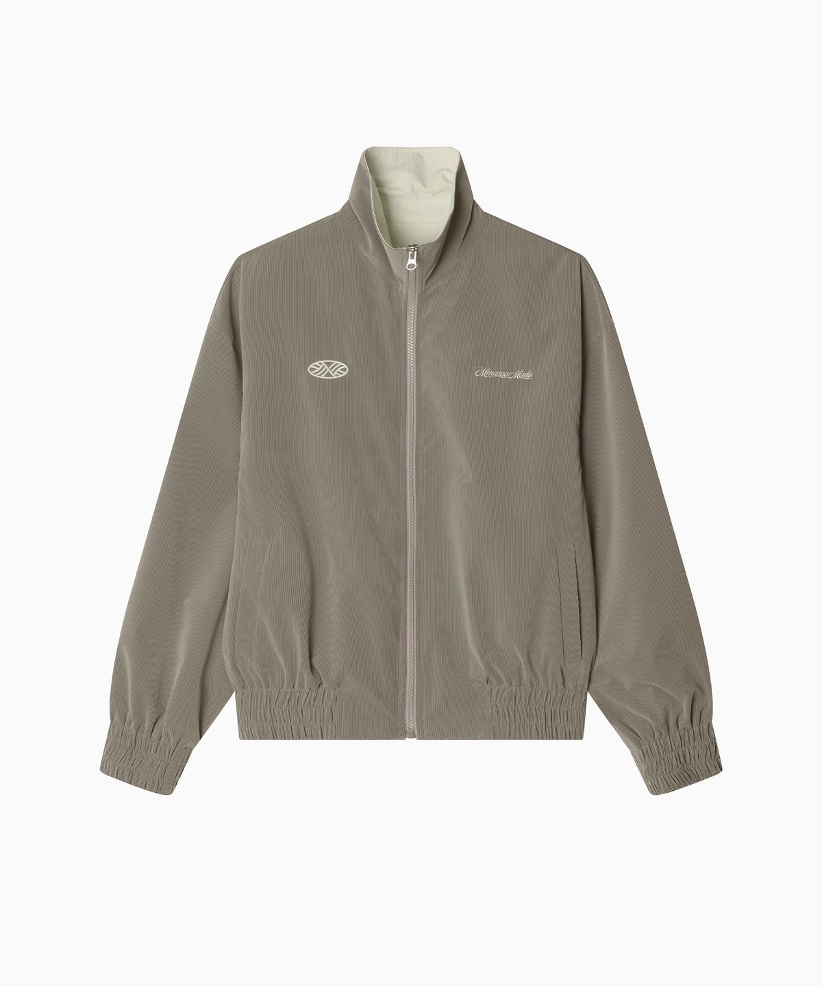 미나수(MENASOO) Menasoo Made Corduroy Nylon Jacket_Beige