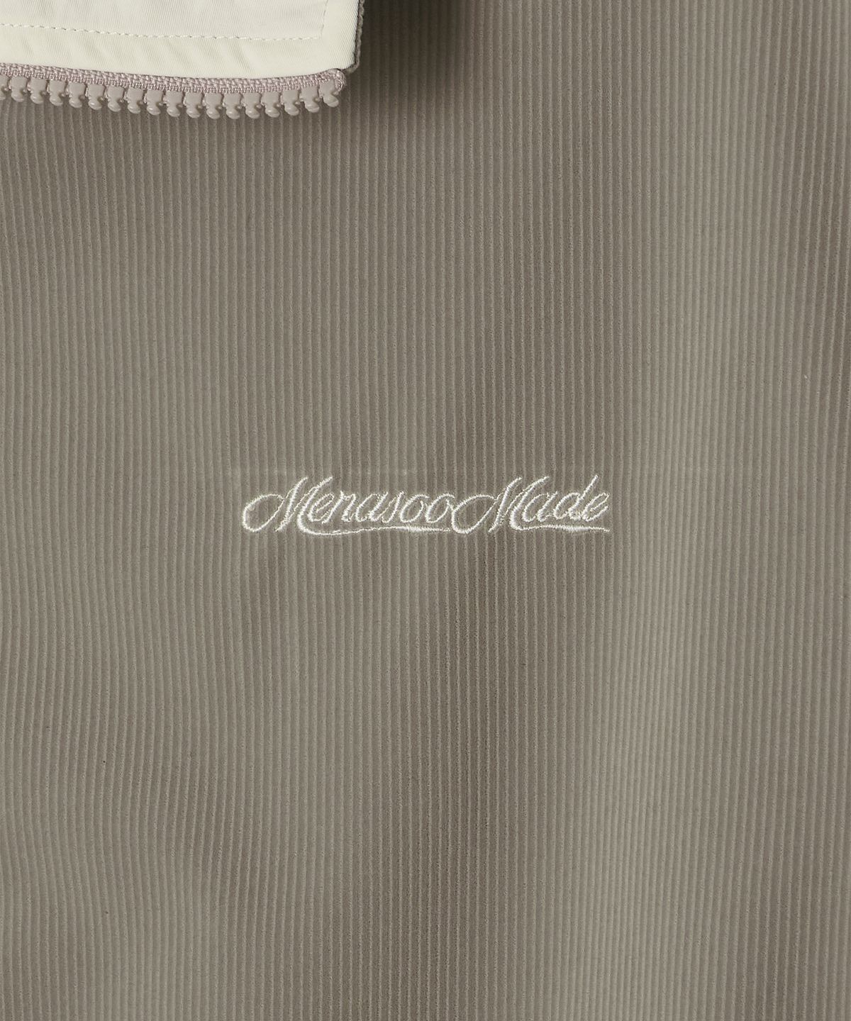 미나수(MENASOO) Menasoo Made Corduroy Nylon Jacket_Beige