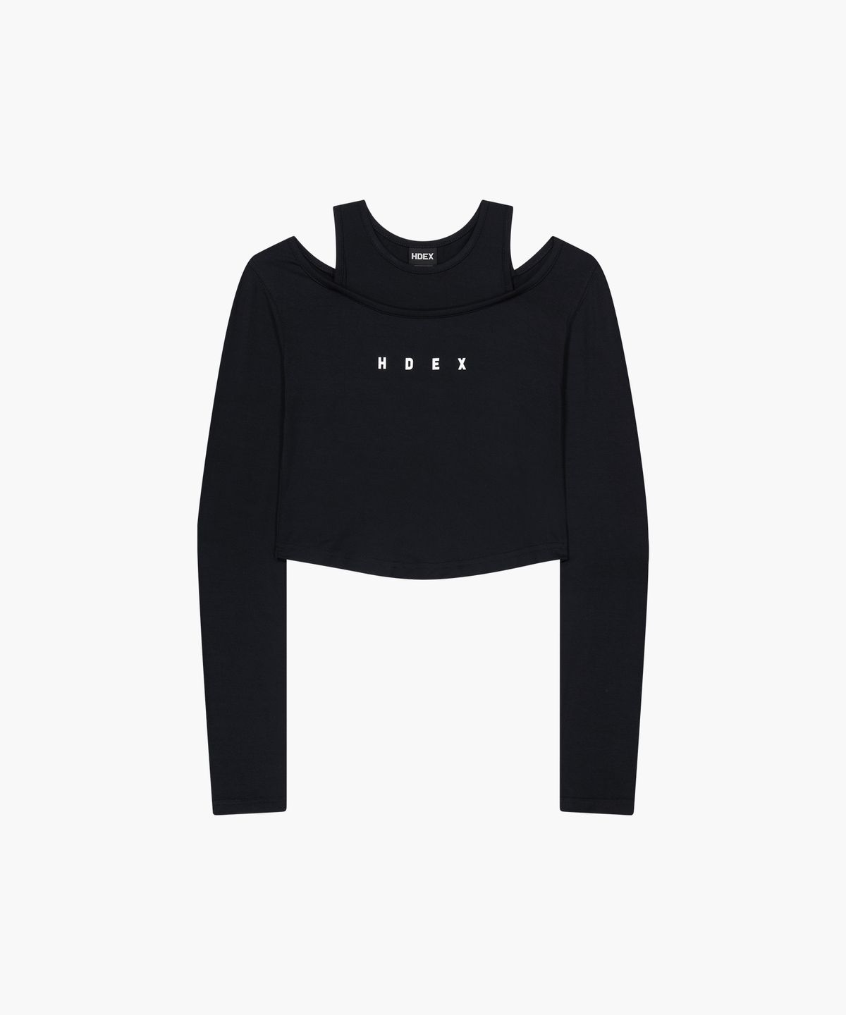 에이치덱스(HDEX) 우먼스 브리센 레이어드 롱 슬리브 (Black)