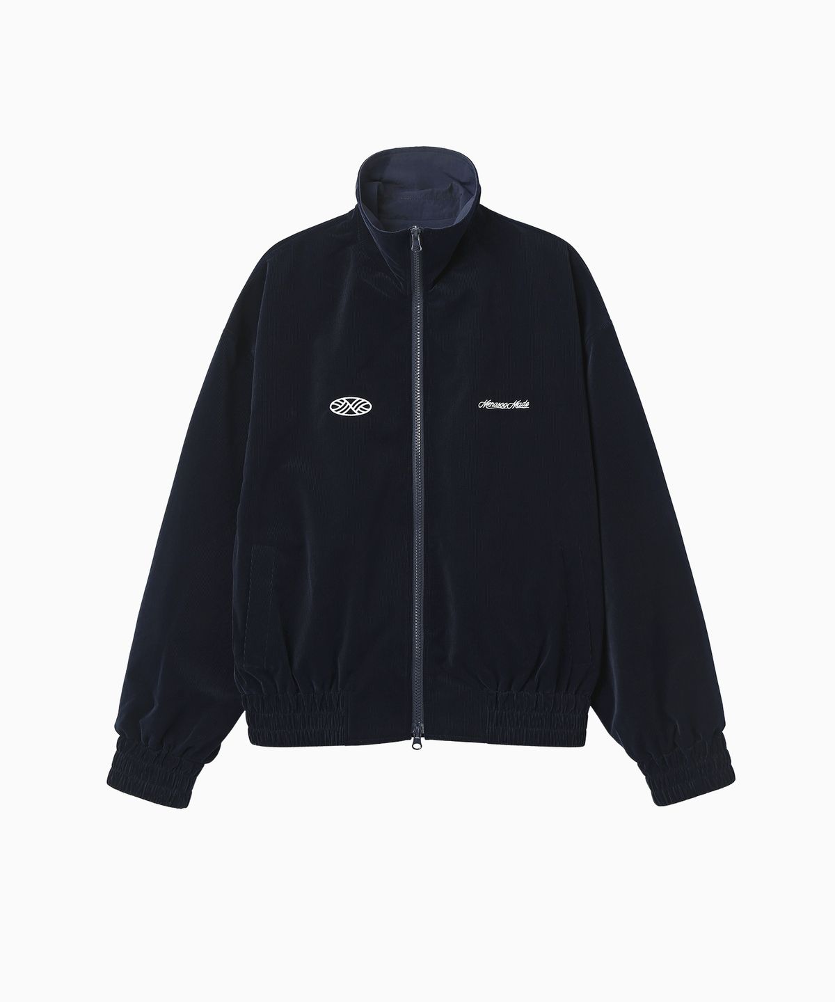 미나수(MENASOO) Menasoo Made Corduroy Nylon Jacket_Navy