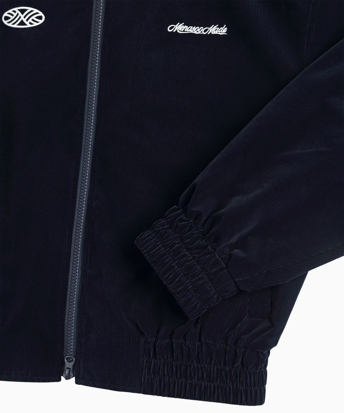 미나수(MENASOO) Menasoo Made Corduroy Nylon Jacket_Navy