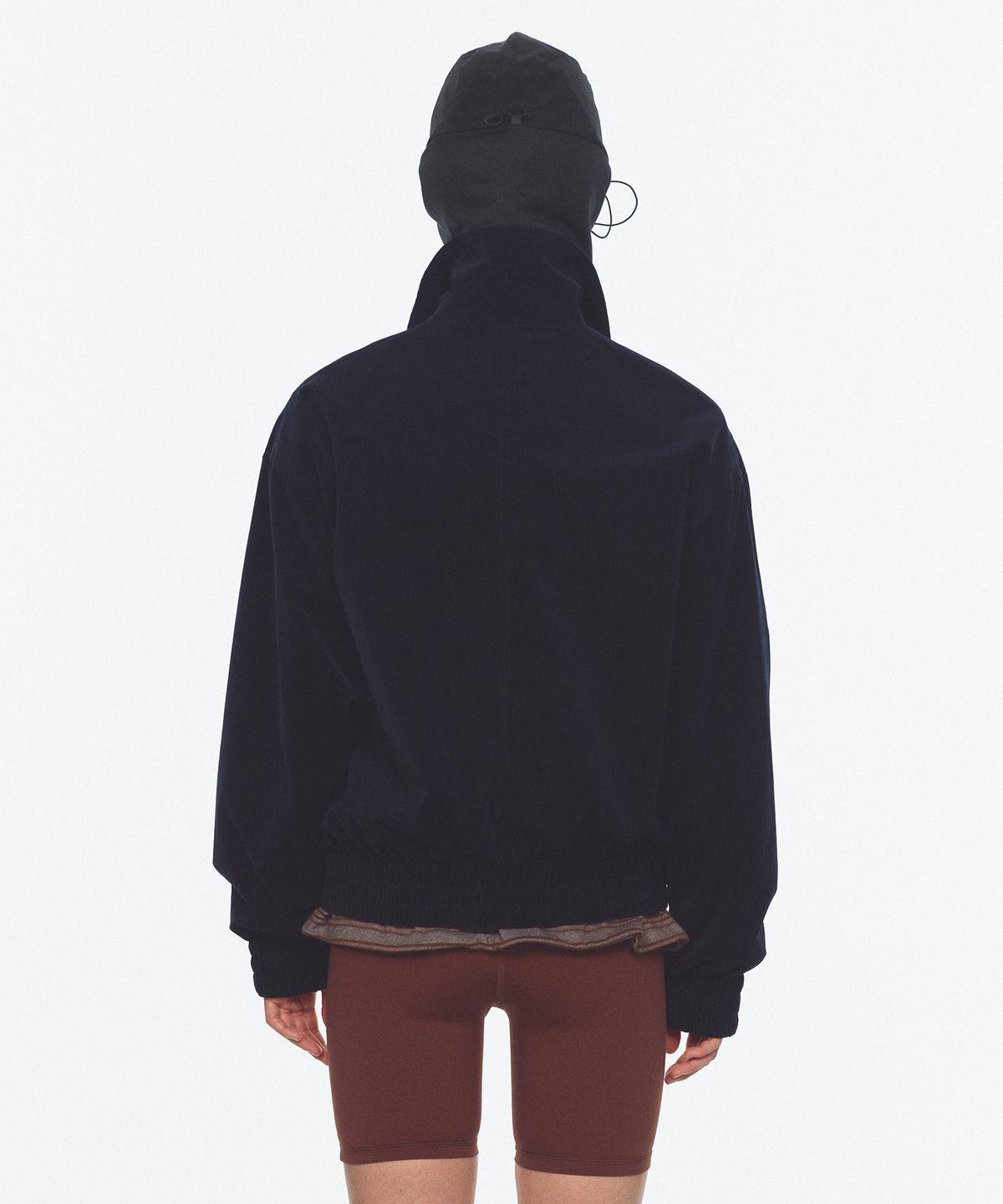 미나수(MENASOO) Menasoo Made Corduroy Nylon Jacket_Navy
