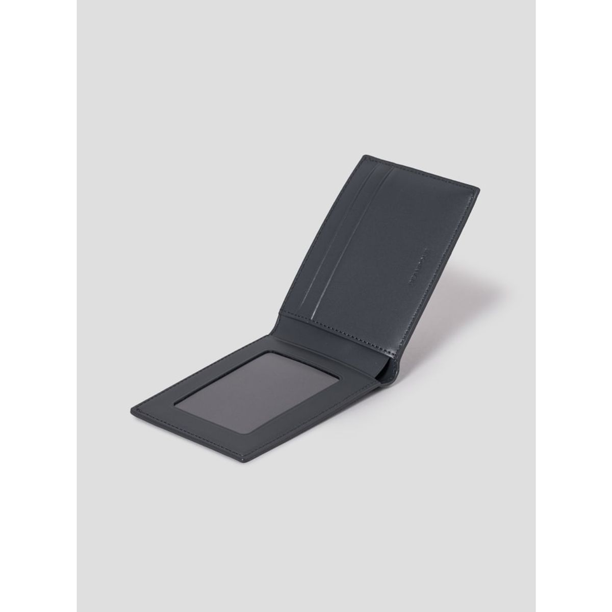 빈폴 액세서리(BEANPOLE ACCESSORY) 컬러블럭 미니지갑  그레이