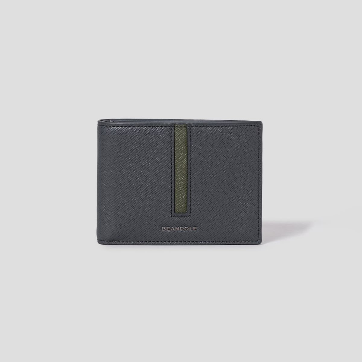 빈폴 액세서리(BEANPOLE ACCESSORY) 컬러블럭 미니지갑  그레이
