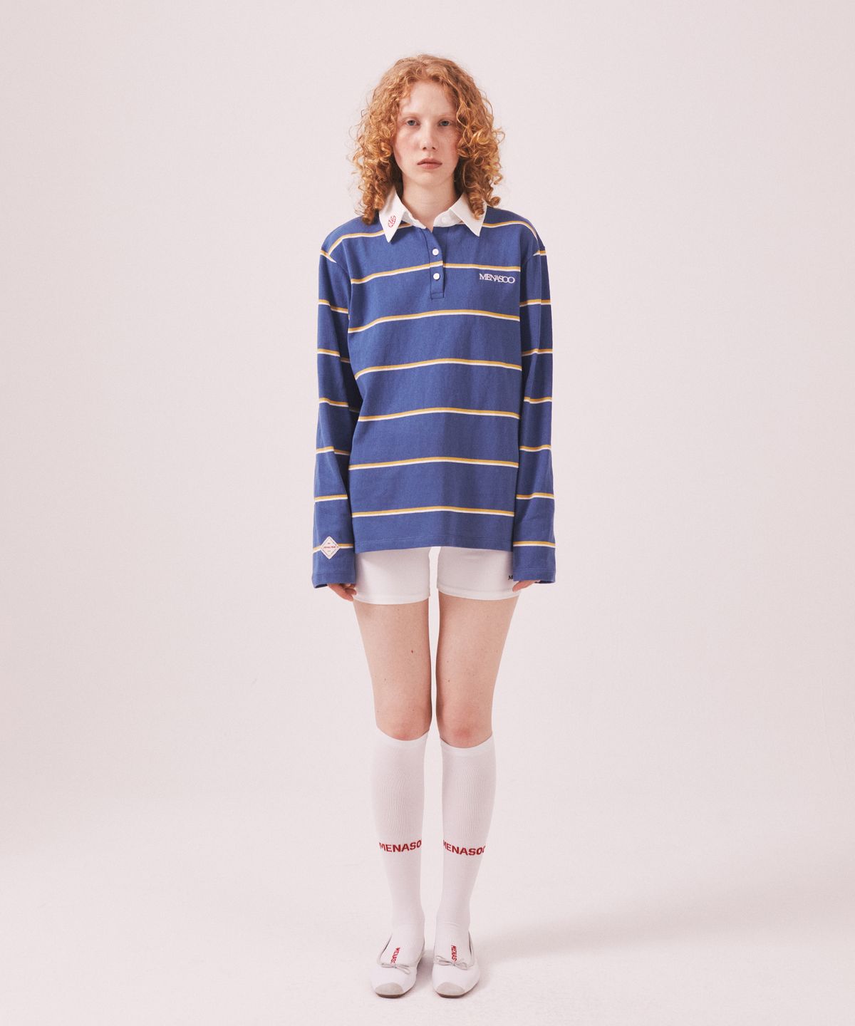 미나수(MENASOO) Menasoo Long Socks_White