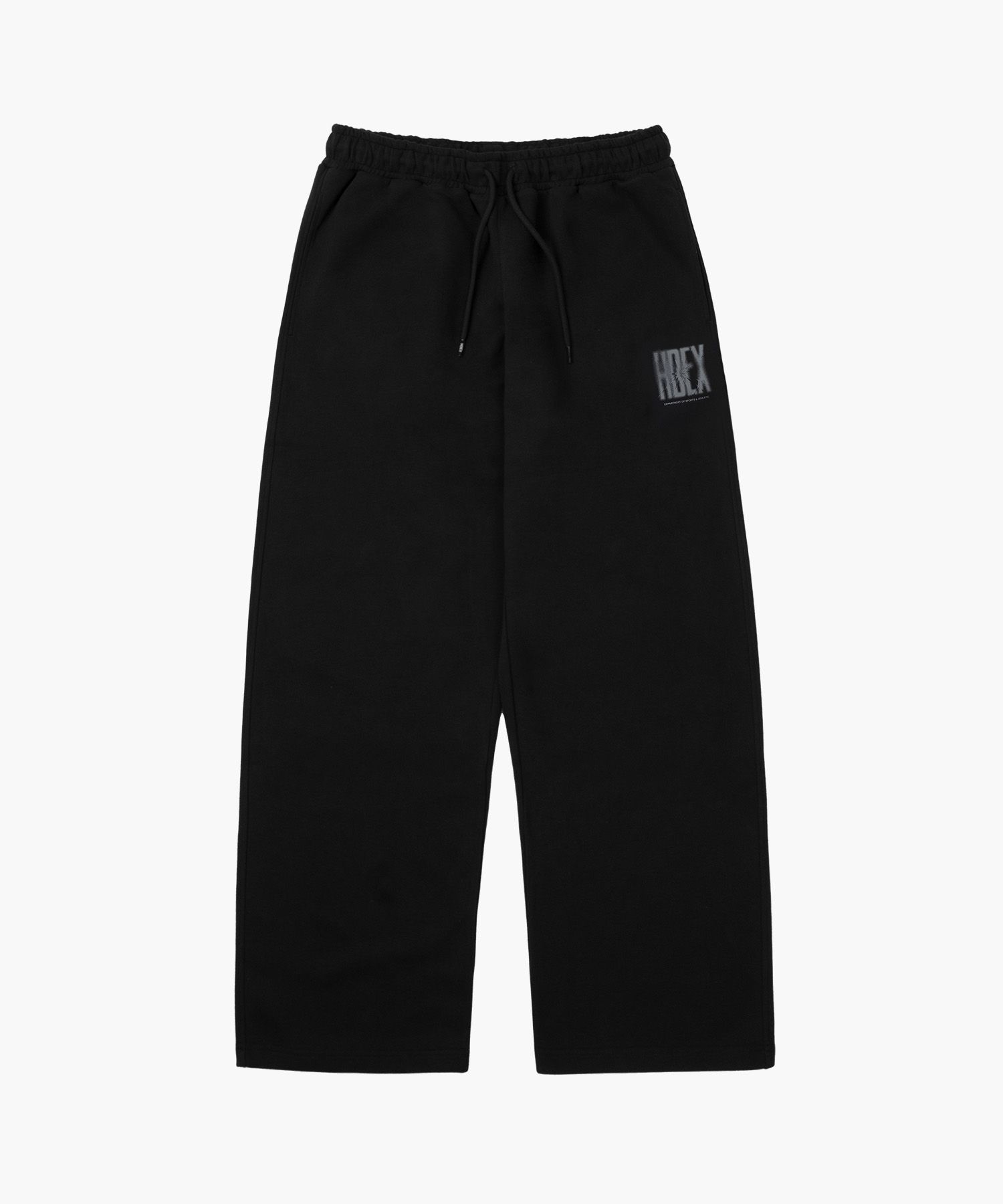MUSINSA公式 | HDEX クラックプリンテッドスウェットパンツ（ブラック）