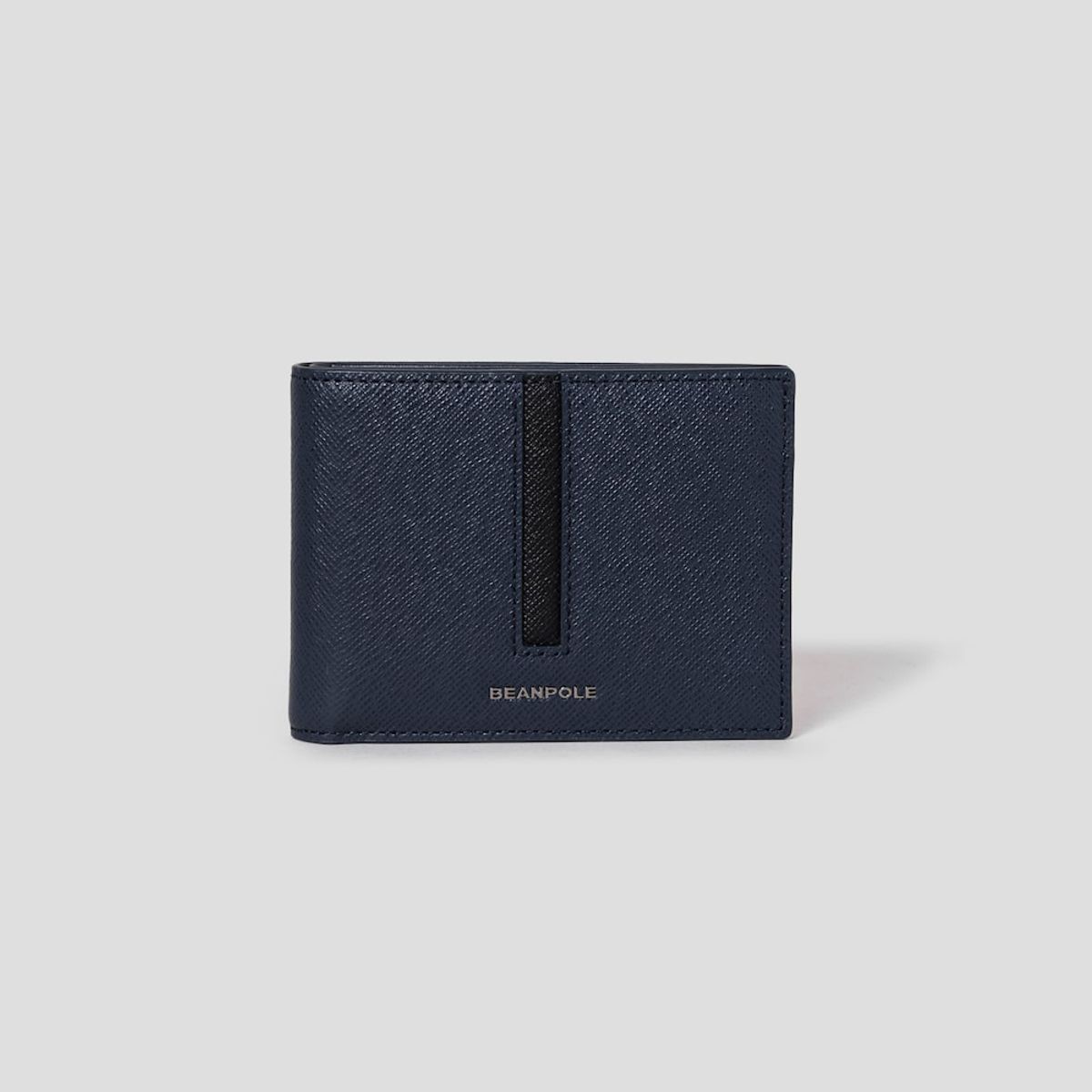 빈폴 액세서리(BEANPOLE ACCESSORY) 컬러블럭 미니지갑  네이비