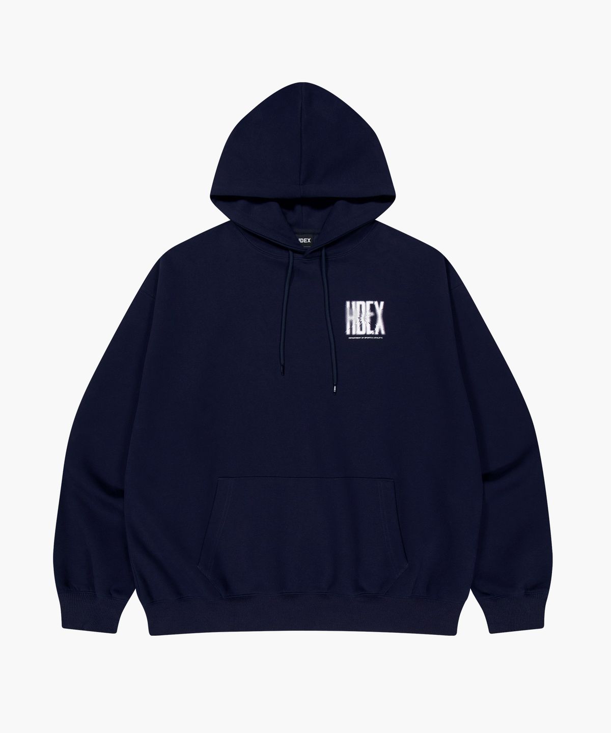 에이치덱스(HDEX) 크랙 프린티드 후디 (Navy)