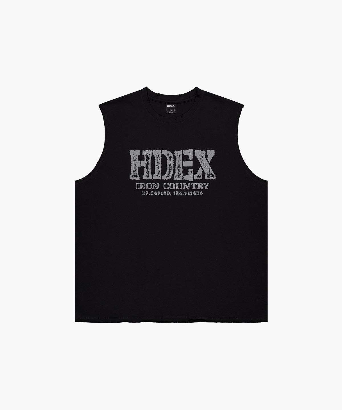 에이치덱스(HDEX) 브레이킹 데미지 슬리브리스 (Black)