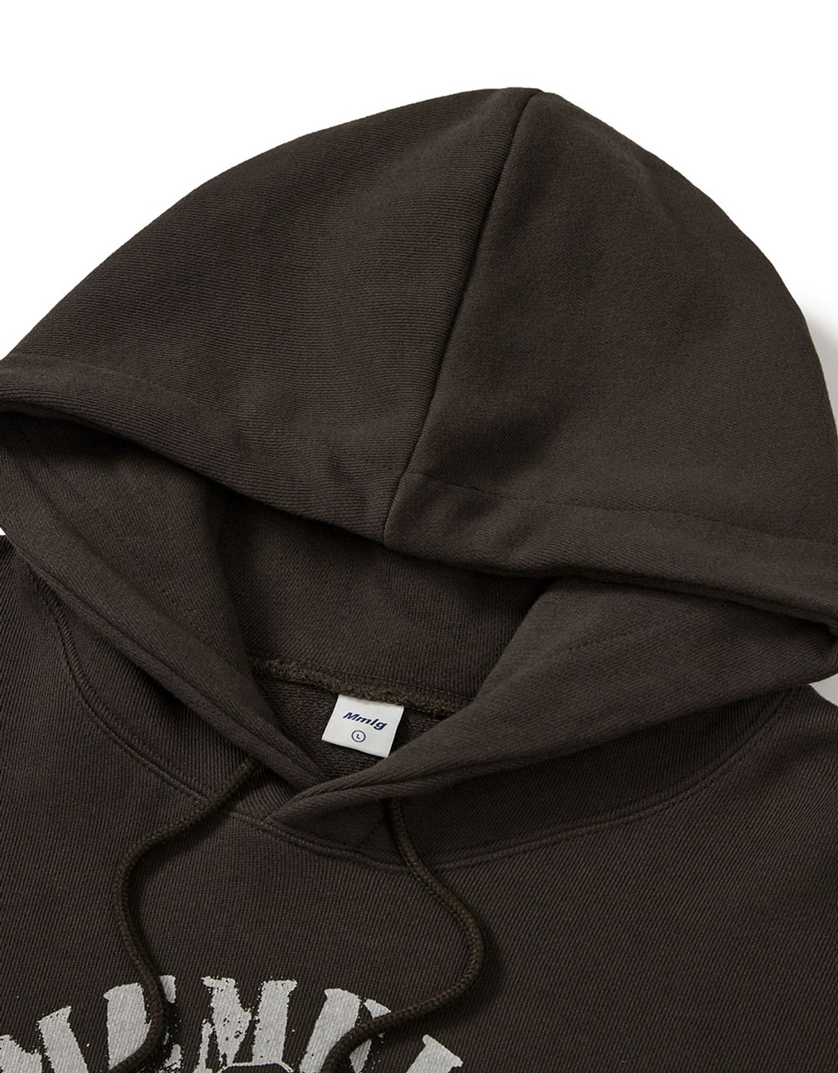 엠엠엘지(MMLG) [Mmlg] MELGE ENJOYING MUSIC HOODIE (WOODY BROWN)
