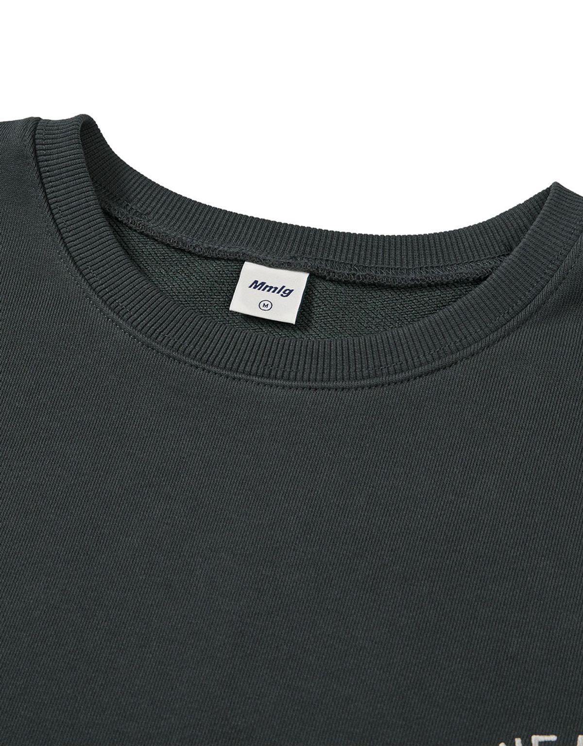 엠엠엘지(MMLG) [Mmlg] WE MMLG LOGO SWEAT (SQUID BLACK)